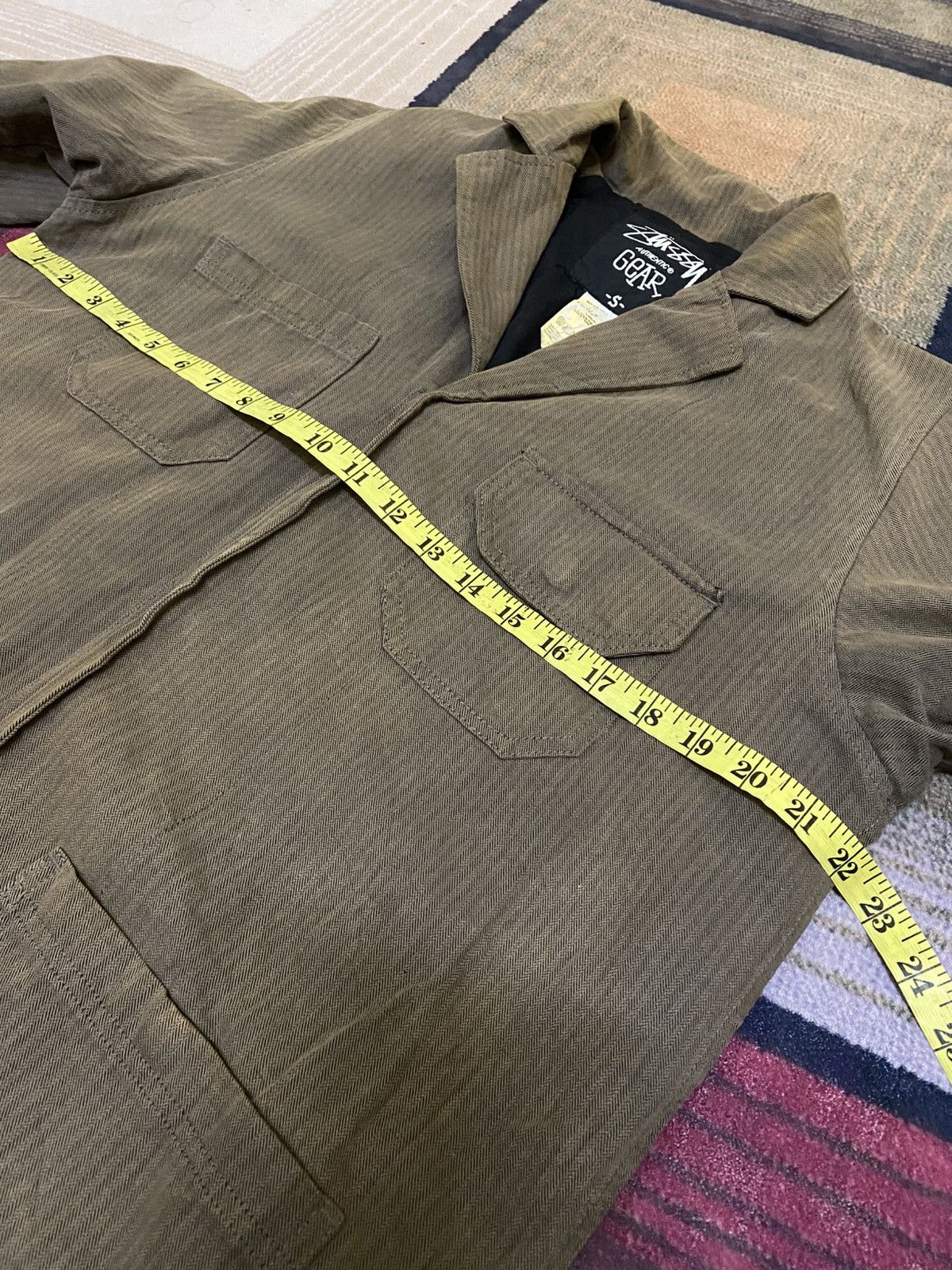 Stussy VINTAGE STUSSY JAPAN HERRINGBONE 4 POCKET JACKET Size US S / EU 44-46 / 1 - 11 Thumbnail