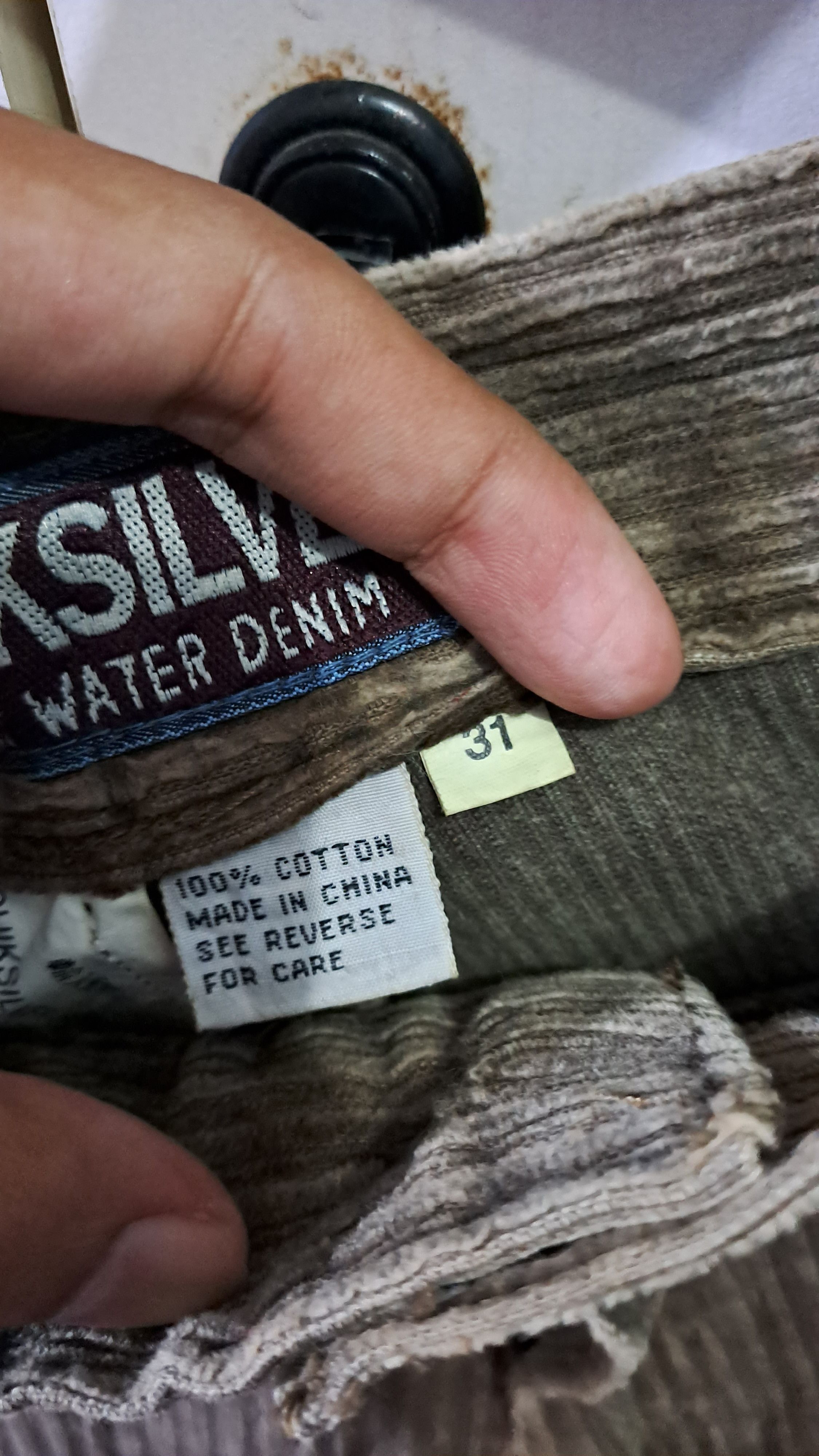Quiksilver × Vintage Vintage Quiksilver Corduroy Longpants Size US 31 - 5 Thumbnail