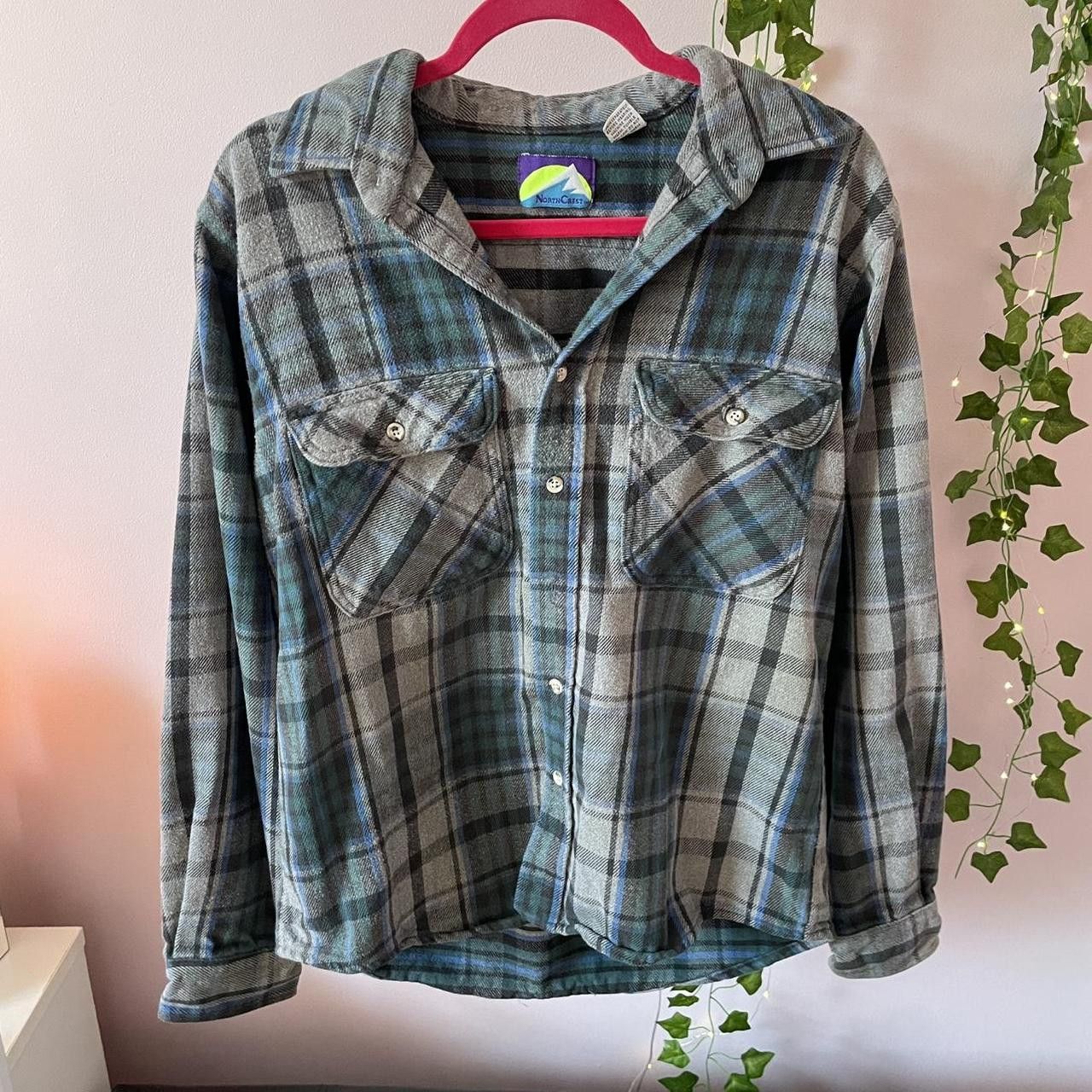 Vintage Vintage Plaid Flannel Size US L / EU 52-54 / 3 - 1 Thumbnail