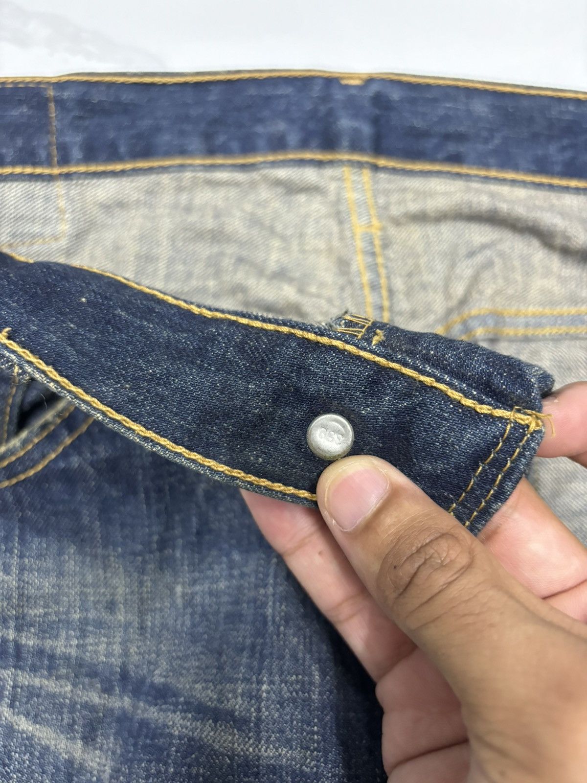 Levi's RARE LEVIS 501 JAPAN DISTRESSED DENIM JEANS Size US 32 / EU 48 - 17 Thumbnail