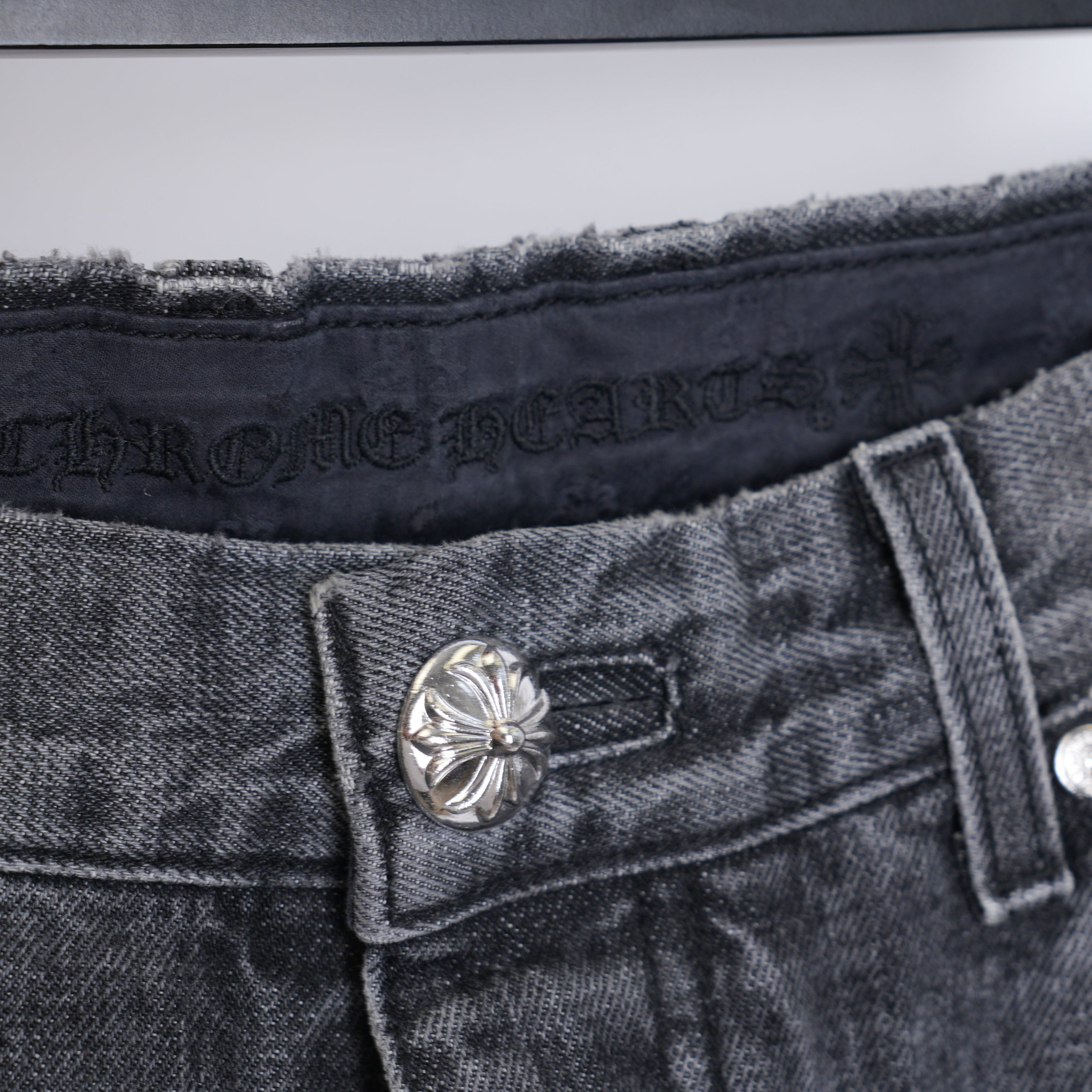 Chrome Hearts CHROME HEARTS DRAKE CLB RED/BLACK PATCH DENIM Size US 34 / EU 50 - 6 Thumbnail