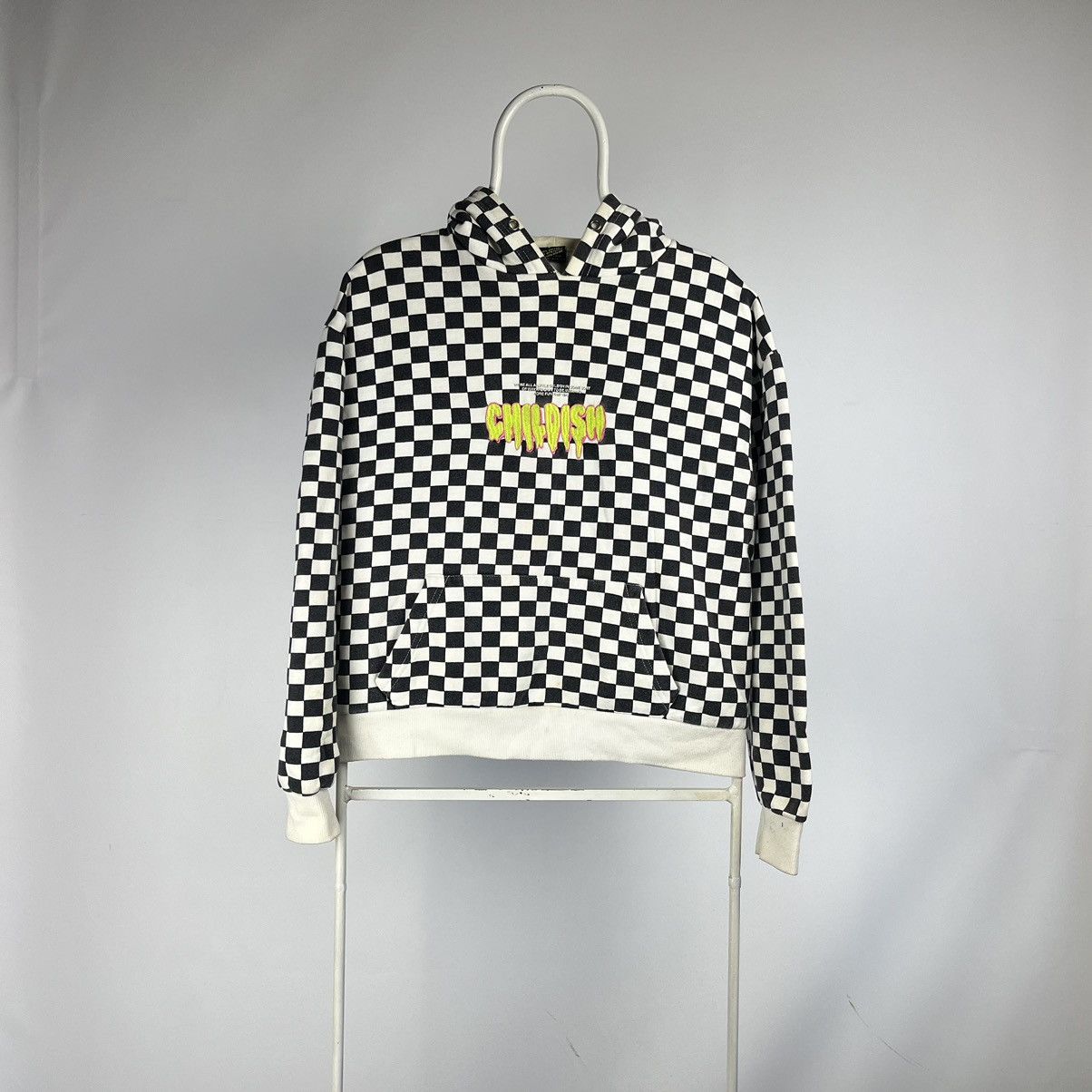 Childish chequered hoodie best sale