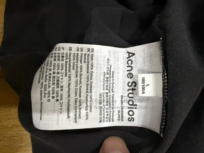 Acne Studios Acne Studios Wash Long Sleeve Size US L / EU 52-54 / 3 - 4 Thumbnail