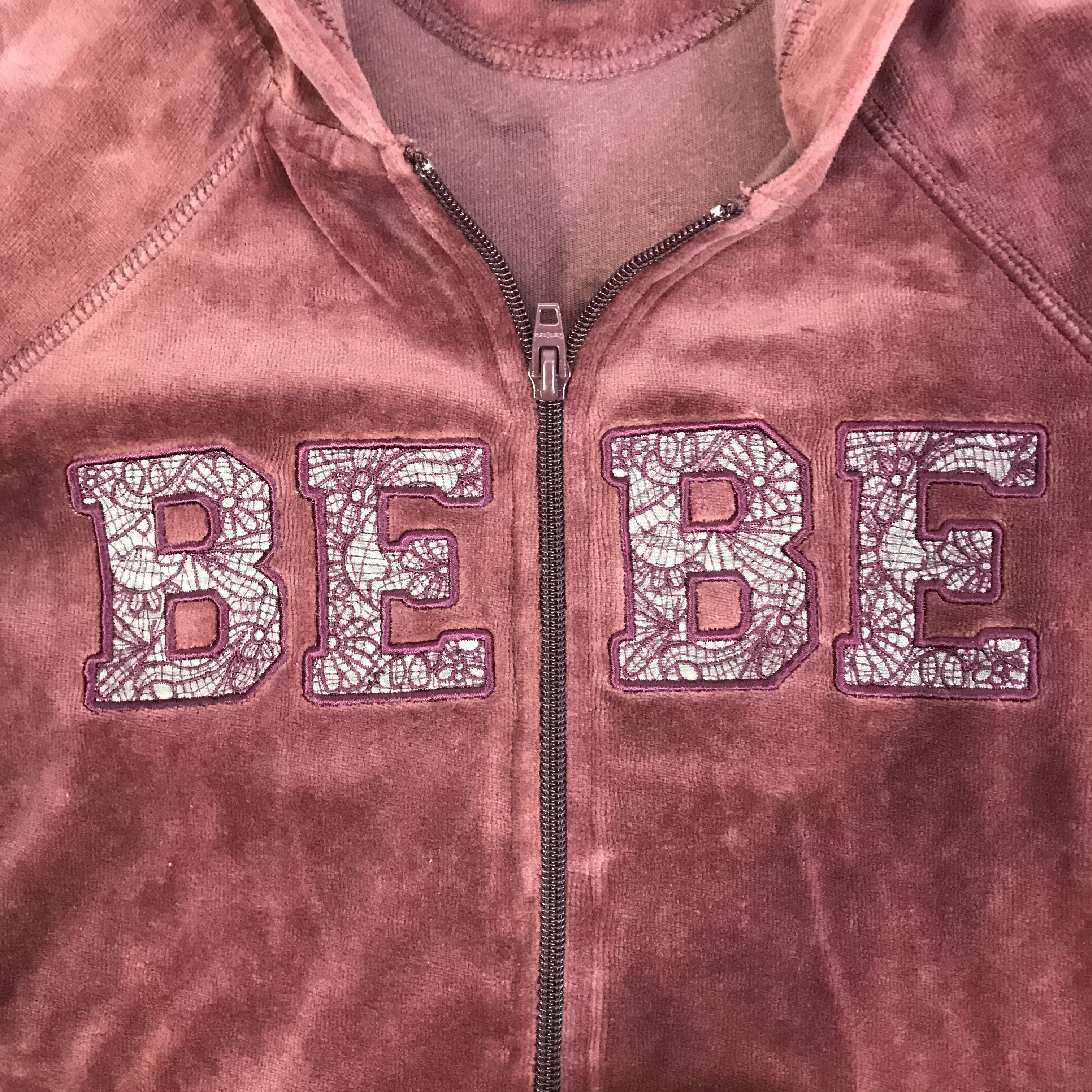 Japanese Brand VTG BEBE BIG LOGO SWEATHIRT JACKET K84B2 Size US S / EU 44-46 / 1 - 10 Thumbnail