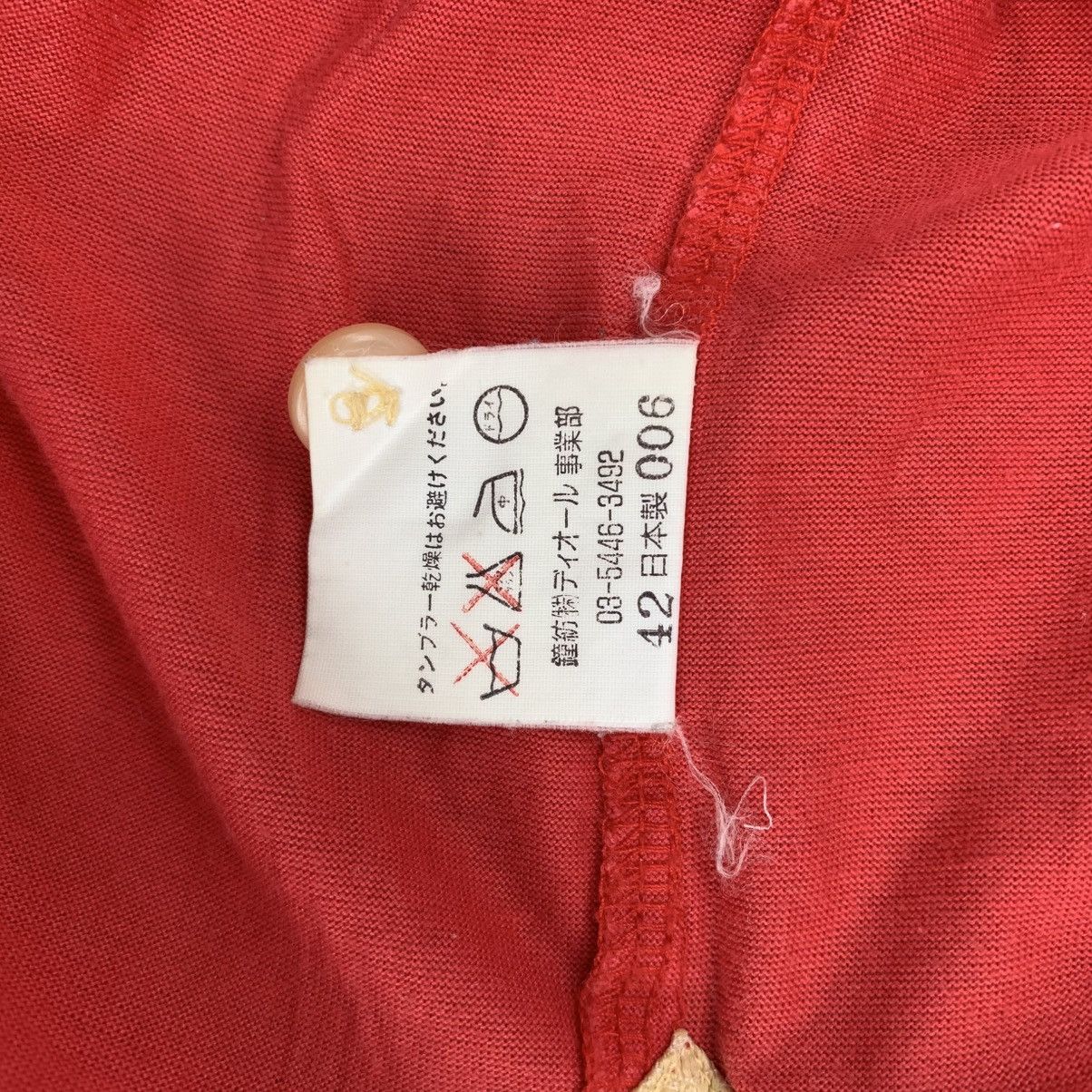 Christian Dior Monsieur × Dior × Vintage Vintage Christian Dior Polo Shirt Size US L / EU 52-54 / 3 - 6 Thumbnail