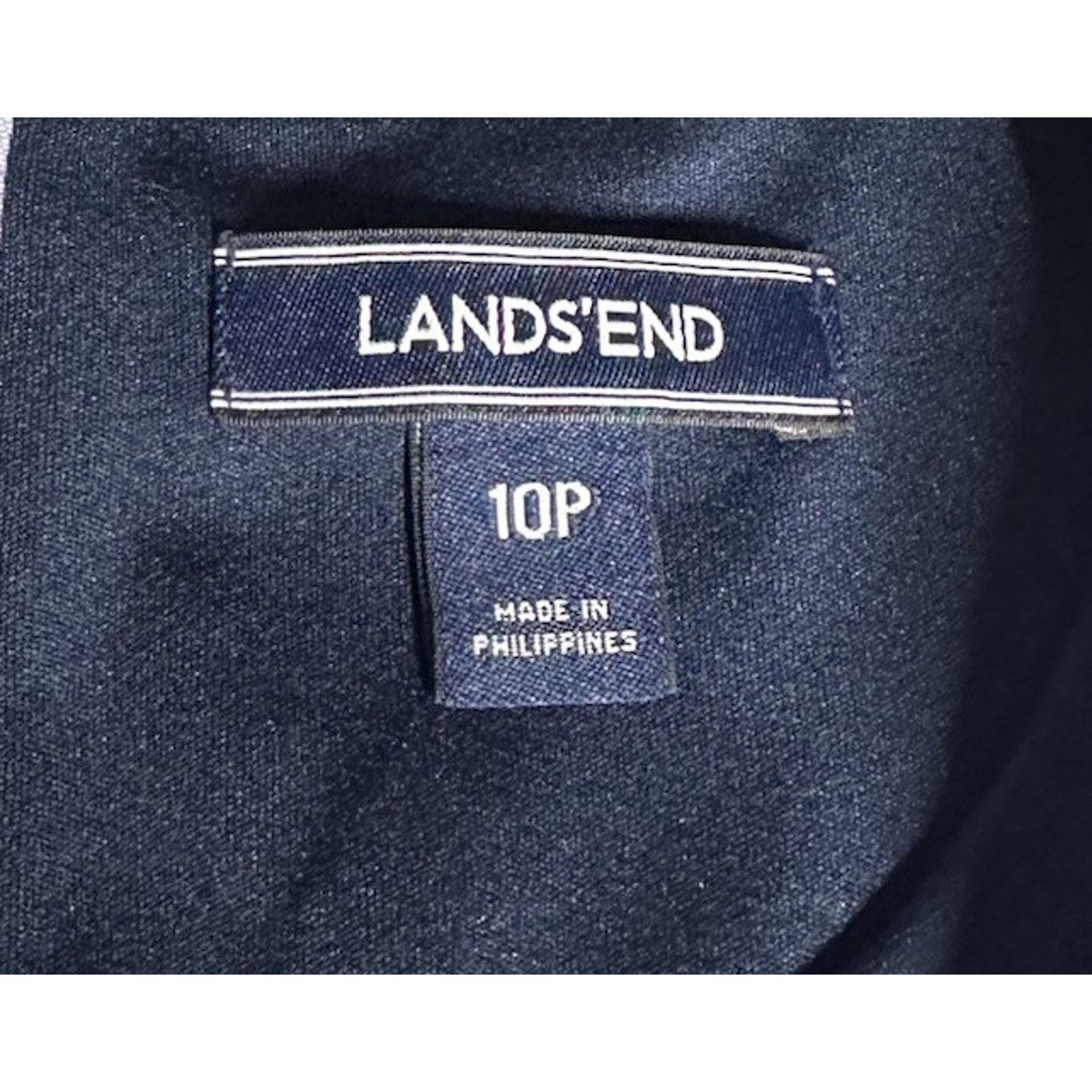 Lands' End Lands End Ponte Knit Sleeveless Sheath Dress 10P Size L / US 10 / IT 46 - 10 Thumbnail