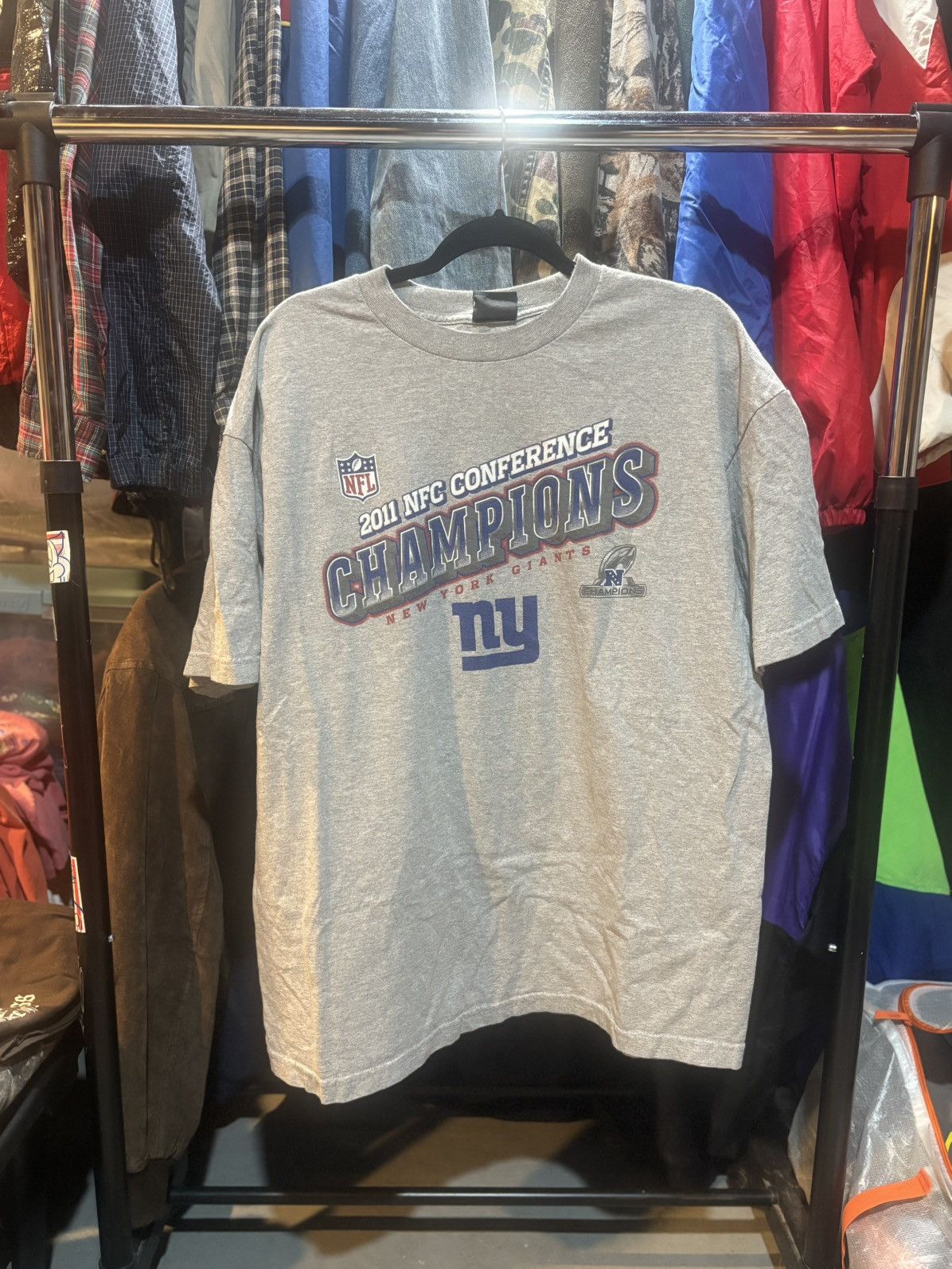 NFL New York Giants 2011 Champions Tee Size US XL / EU 56 / 4 - 1 Thumbnail