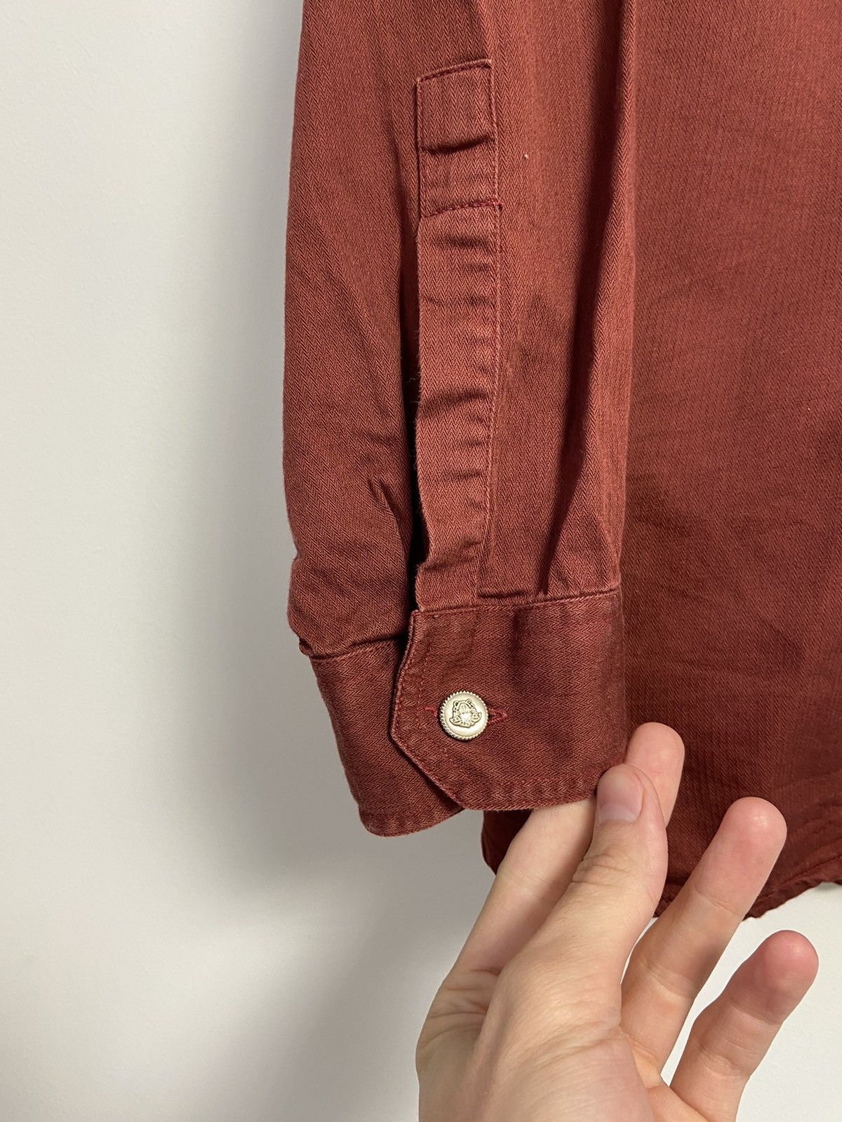 Vintage Versace Button Up Shirt Size US L / EU 52-54 / 3 - 7 Thumbnail