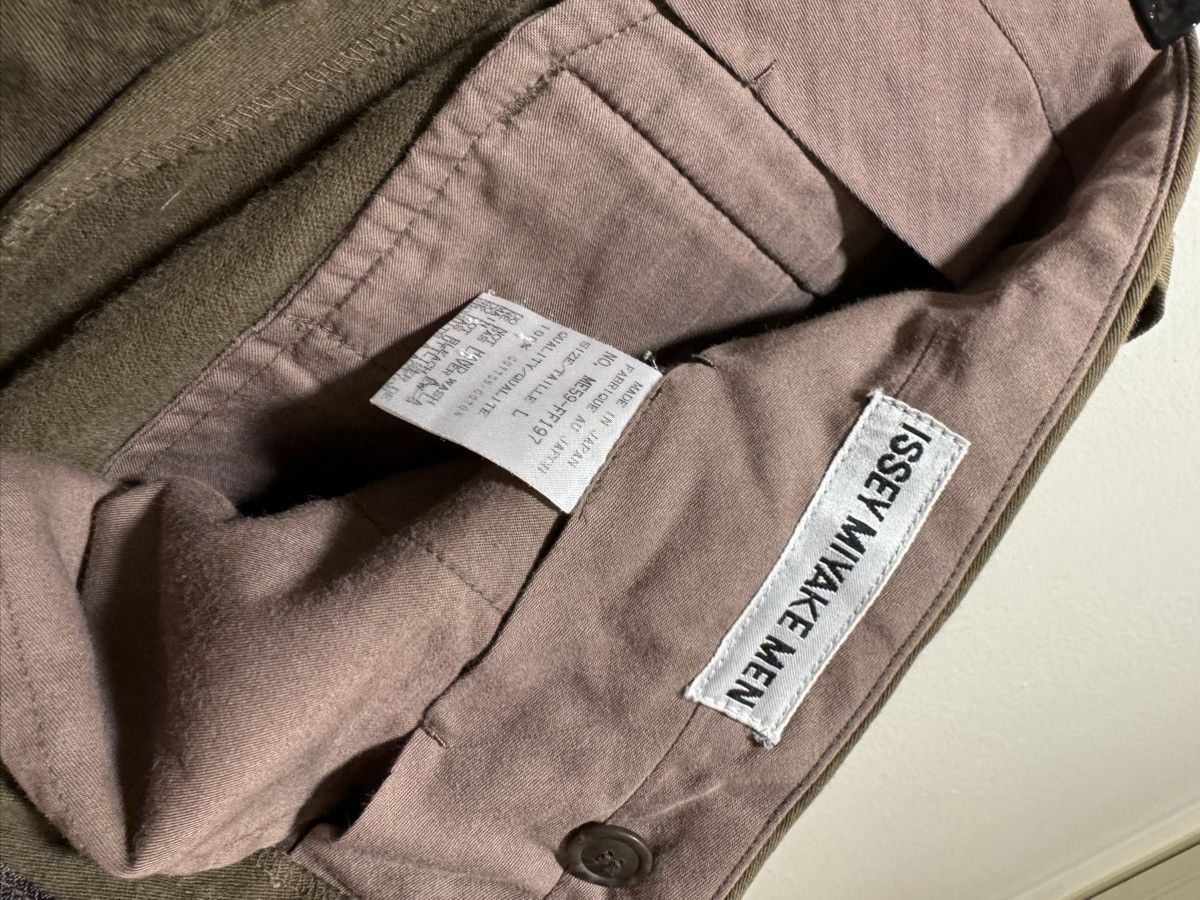 Issey Miyake 90s Issey Miyake Solid Brown Cotton Pants Size US 32 / EU 48 - 5 Thumbnail