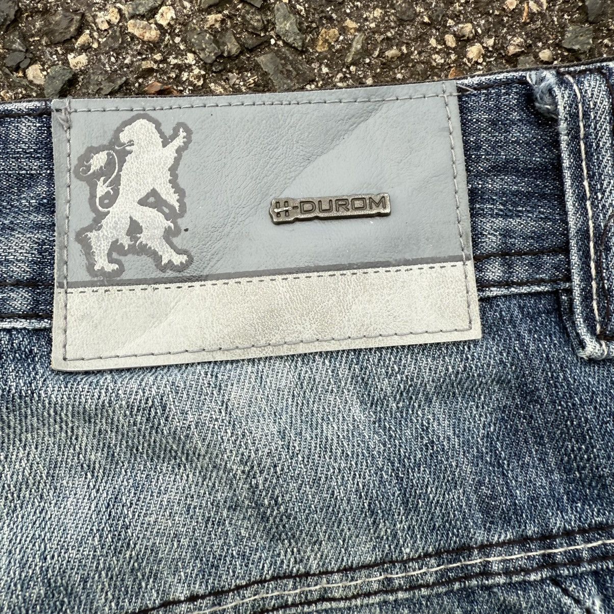Japanese Brand VINTAGE H-DUROM FADED RIPPEP DENIM JEAN PANTS Size US 35 - 12 Thumbnail