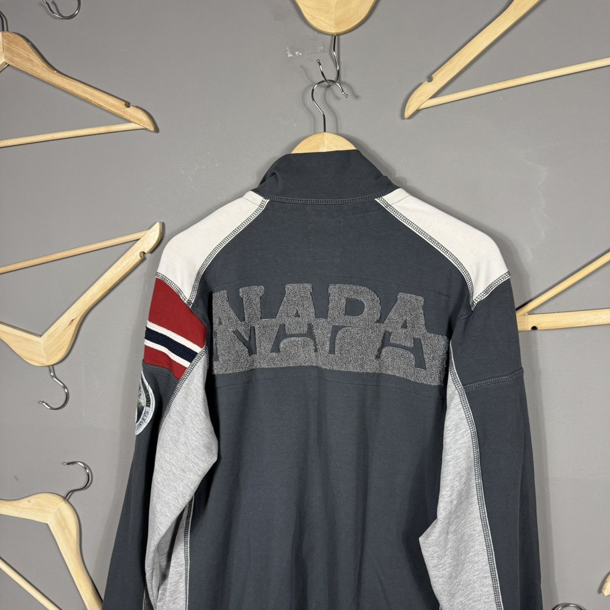Napapijri Napapijri Zip Track Jacket Size US L / EU 52-54 / 3 - 8 Thumbnail