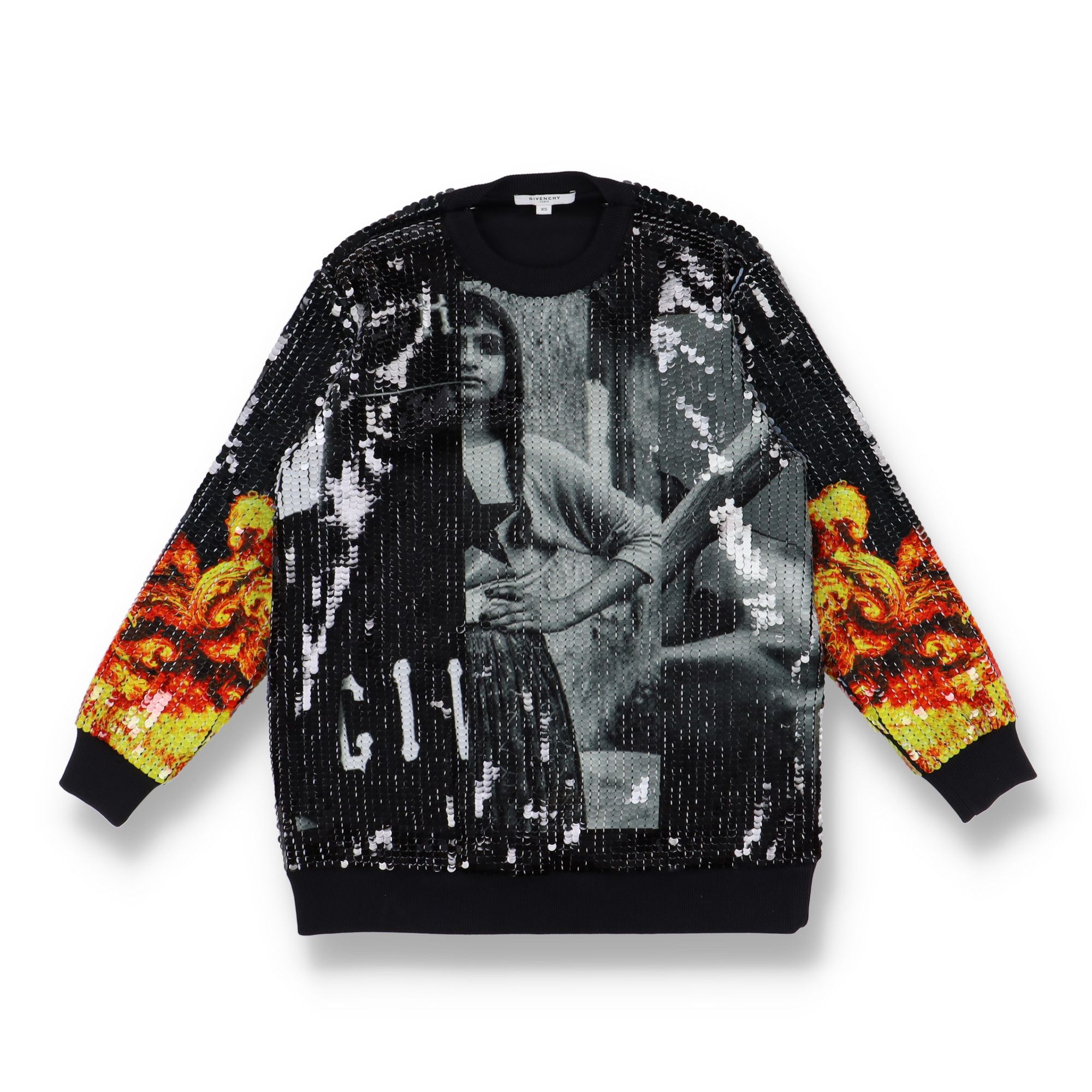 Givenchy 1 of 1 VIP Fully Sequined Gipsy Girl Sweatshirt Size US XS / EU 42 / 0 - 1 Thumbnail