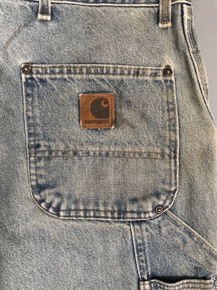 Carhartt × Vintage Vintage Carhartt Double Knee B73 DST Denim Size US 42 / EU 58 - 10 Thumbnail