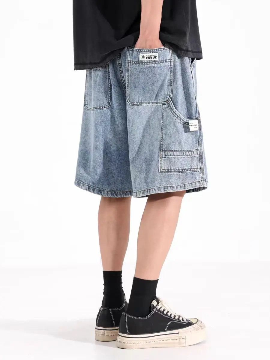 Designer × Japanese Brand Streetwear Hip Hop Vintage Loose Casual Jeans Size US 31 - 3 Thumbnail