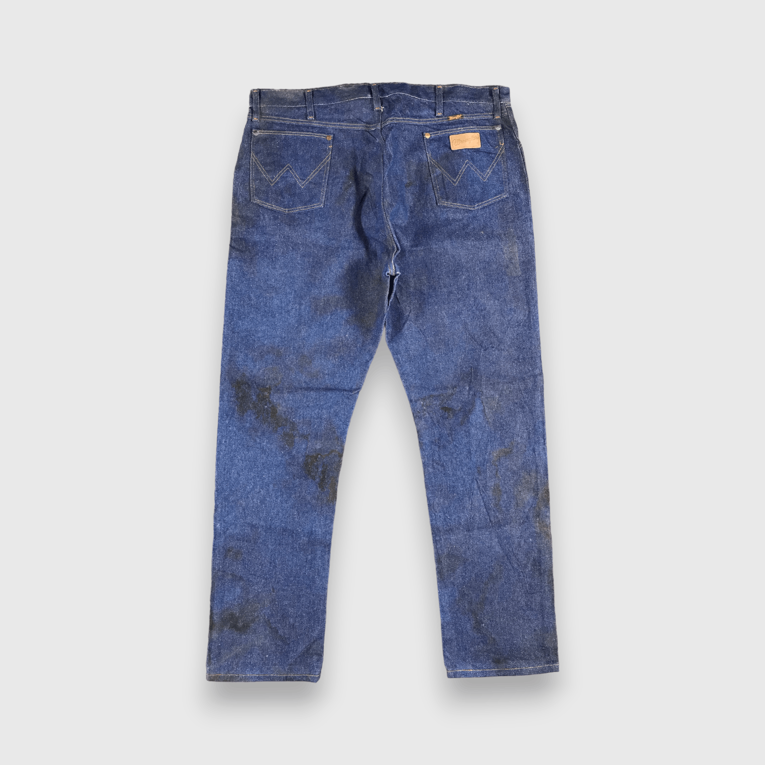 Vintage Vintage Blue Wash Wrangler Jeans-J2256 Size US 43 - 2 Thumbnail