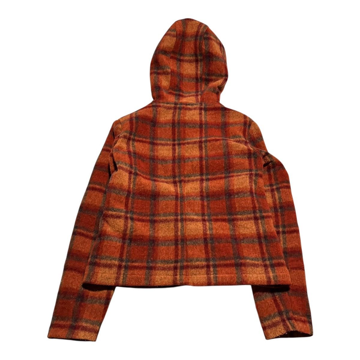 Other Tsunami Plaid Loop Button Hooded Jacket Women's Small Petite Size S / US 4 / IT 40 - 3 Thumbnail