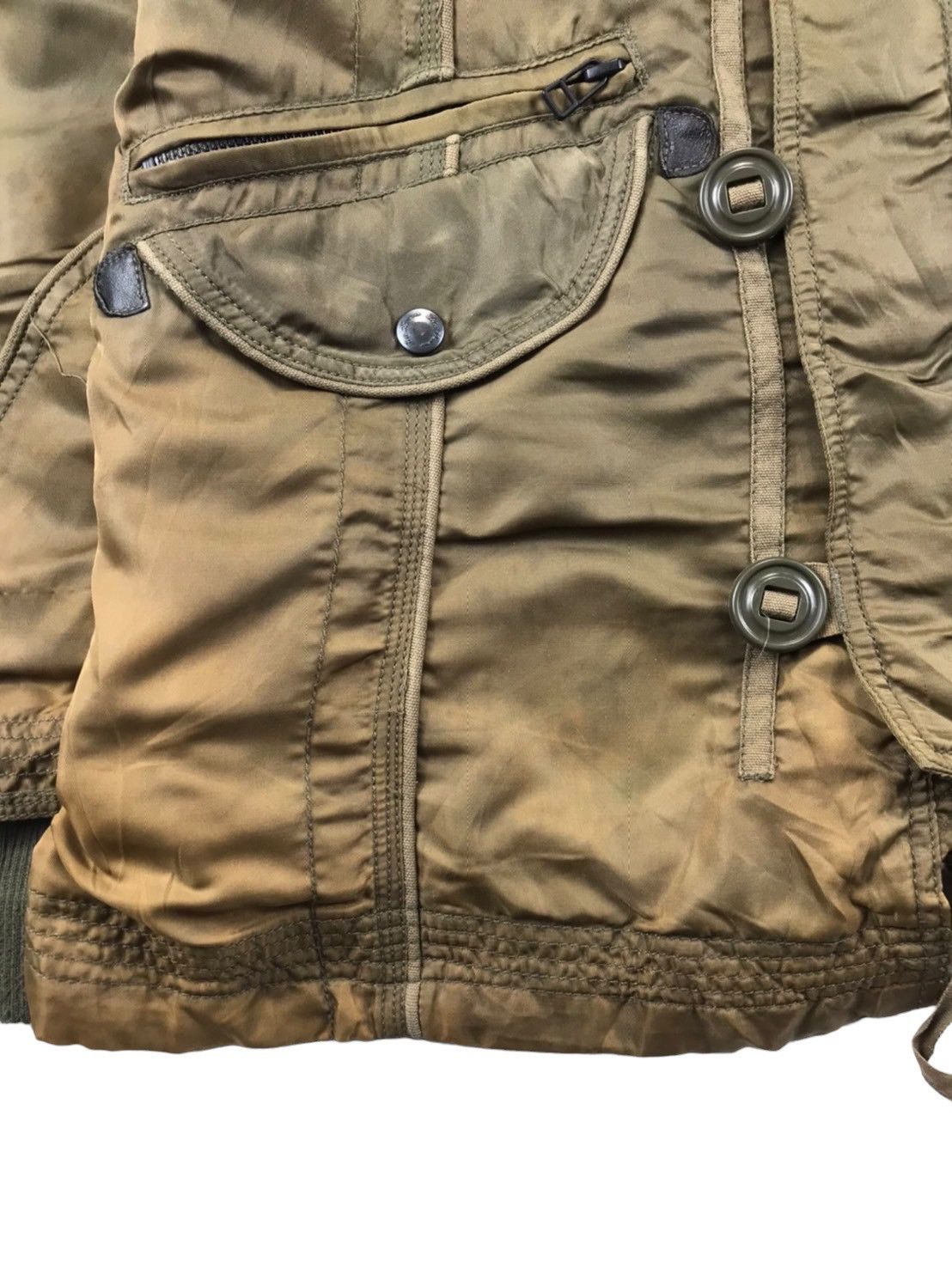 Issey Miyake × Tete Homme Tete Homme N-3B Military Jacket Size US M / EU 48-50 / 2 - 8 Thumbnail