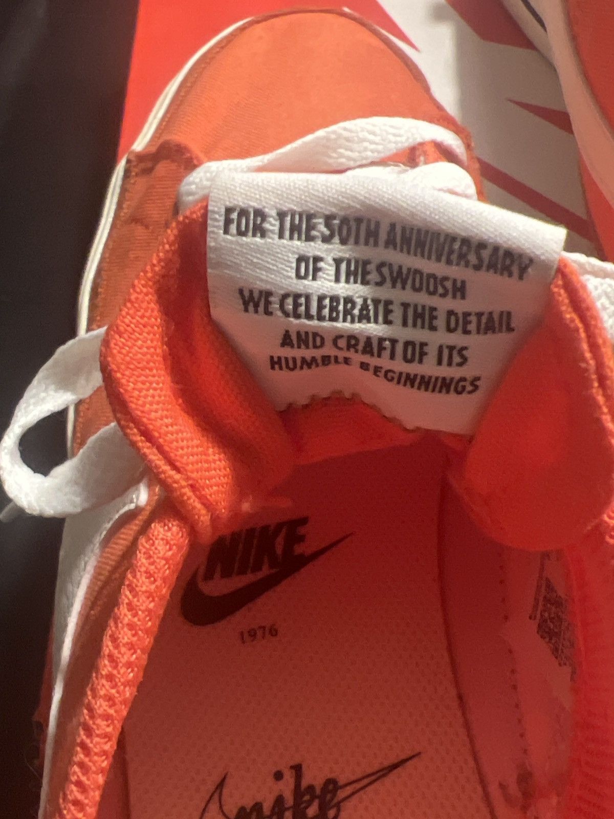Nike Orange Nike Court Legacy Size US 9.5 / EU 42-43 - 4 Thumbnail