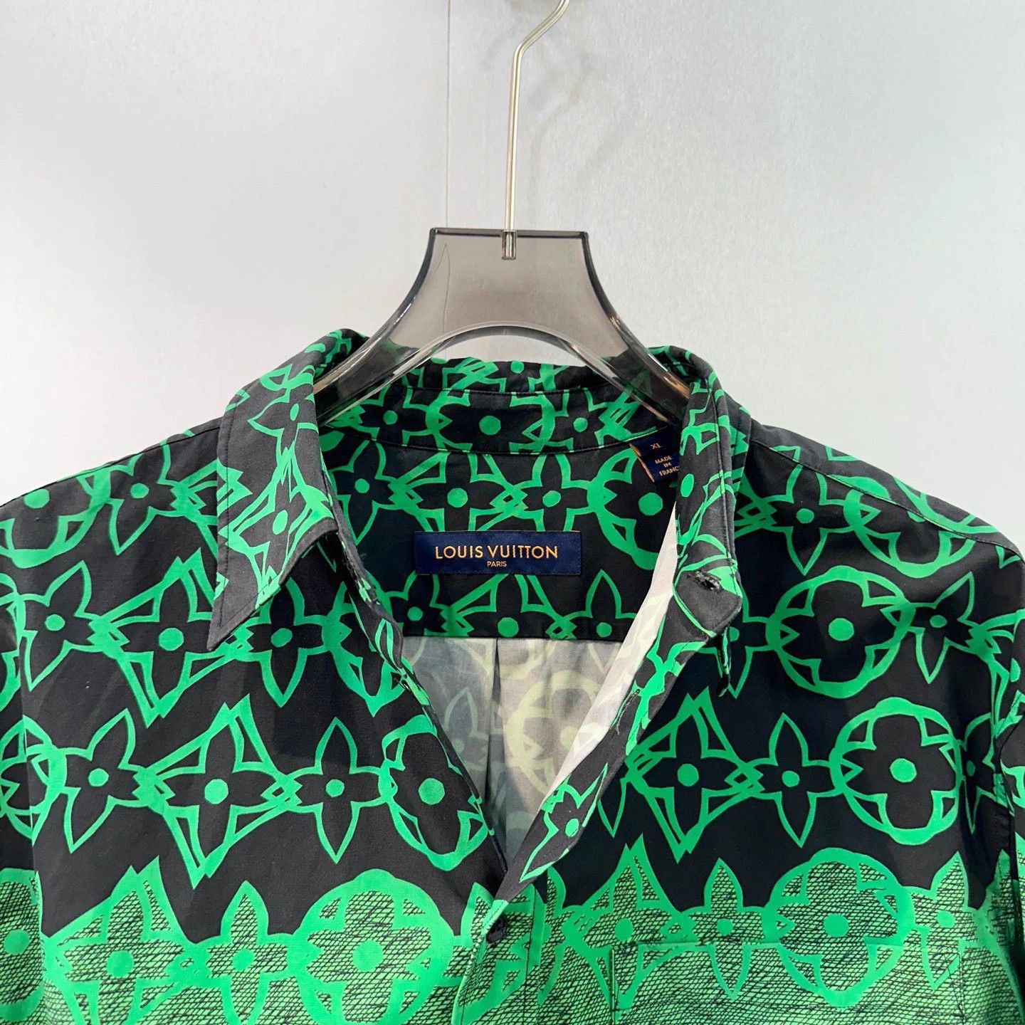 Louis Vuitton Louis Vuitton Oversize Logo Print Shacket Size US XL / EU 56 / 4 - 4 Thumbnail