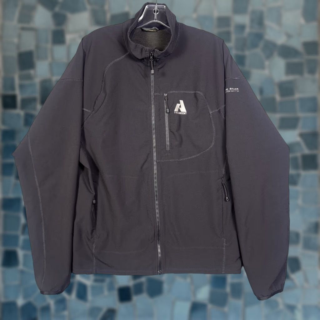 Eddie Bauer Eddie Bauer First Ascent Jacket Mens M Sandstone Softshell Tech Full Zip Hike Size US XL / EU 56 / 4 - 1 Thumbnail