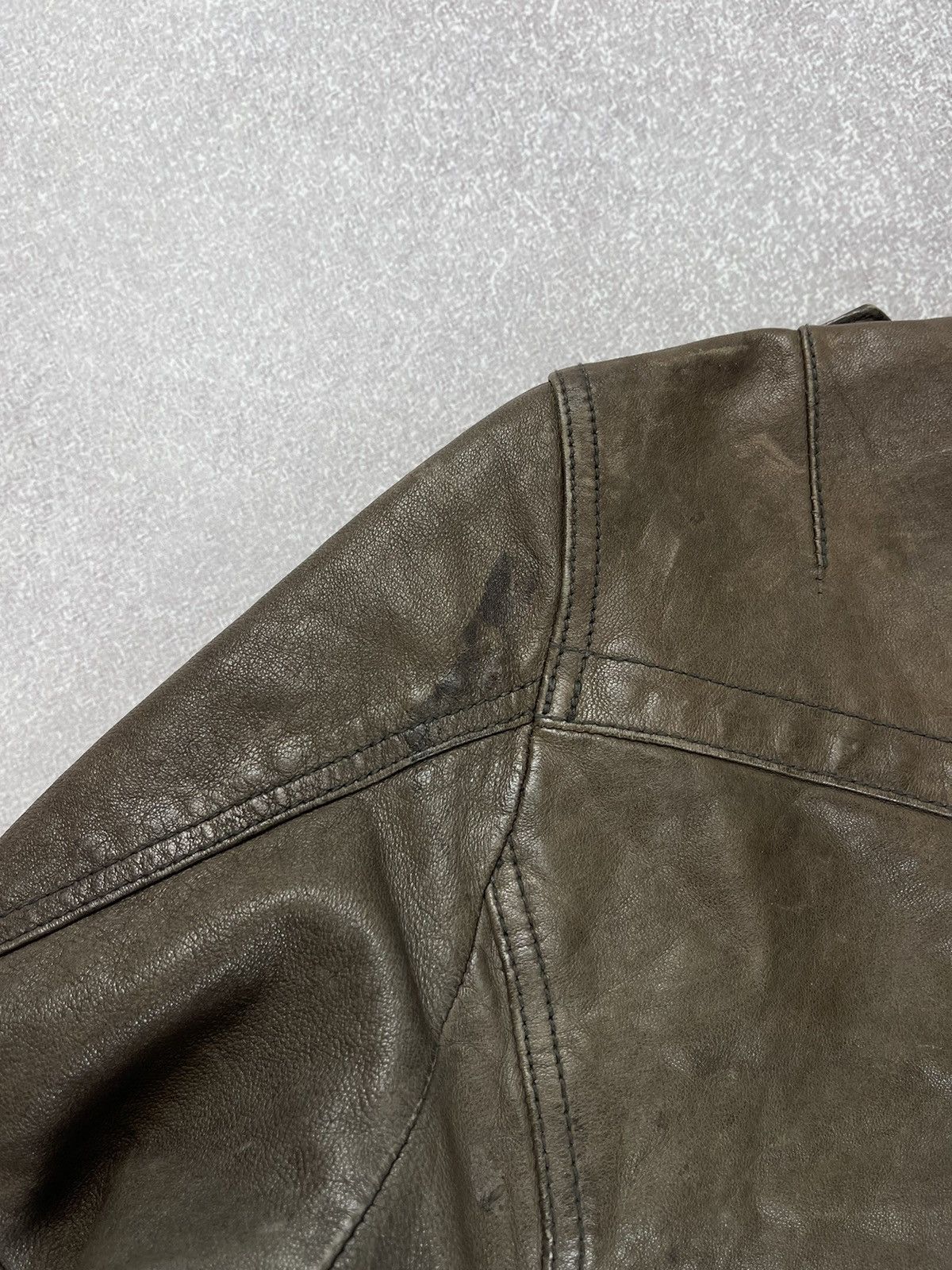 Allsaints Allsaints Spitalfields Leather Jacket Men’s Size S Size US S / EU 44-46 / 1 - 18 Thumbnail