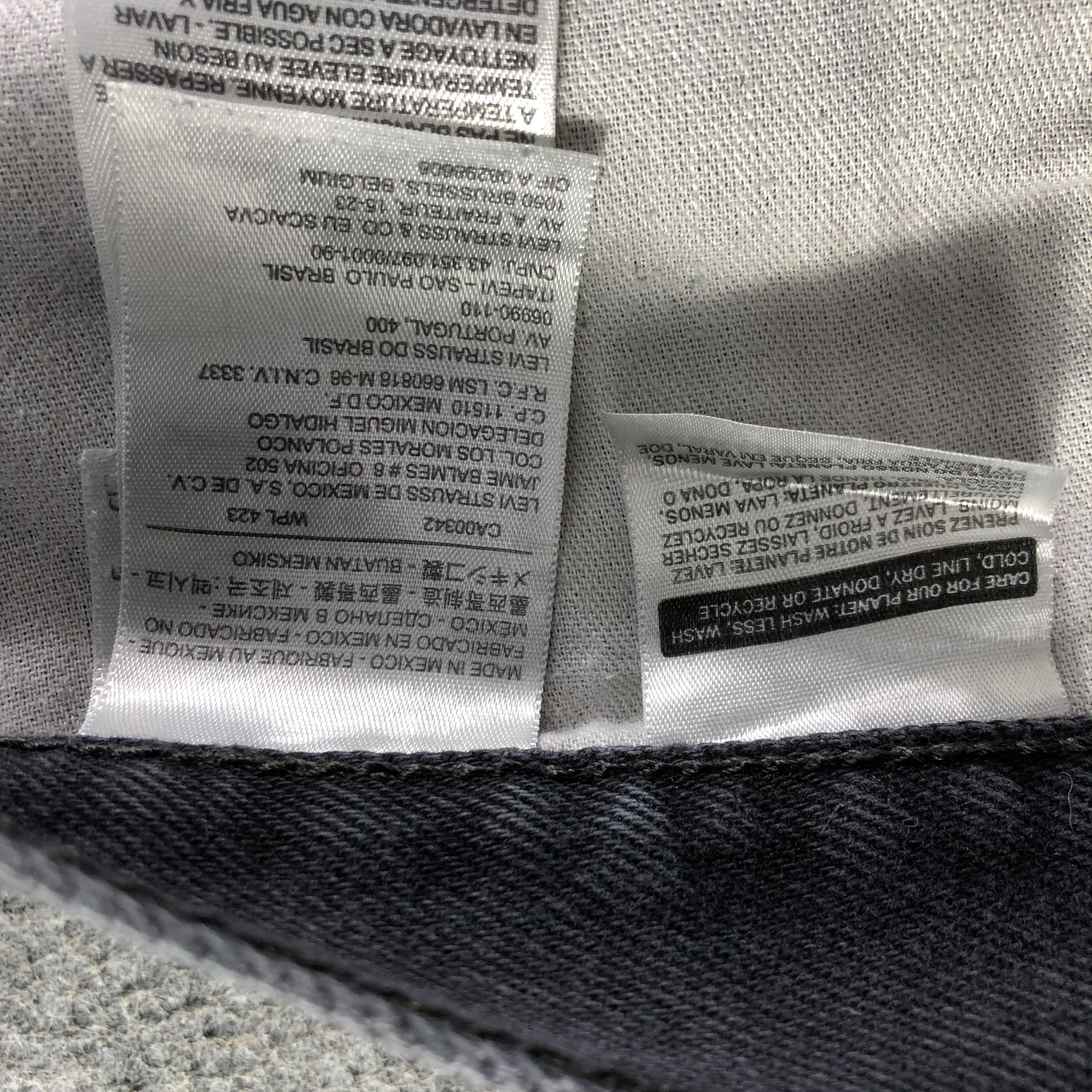 Levi's Vintage Levis 505 Jeans-J3287 Size US 35 - 10 Thumbnail