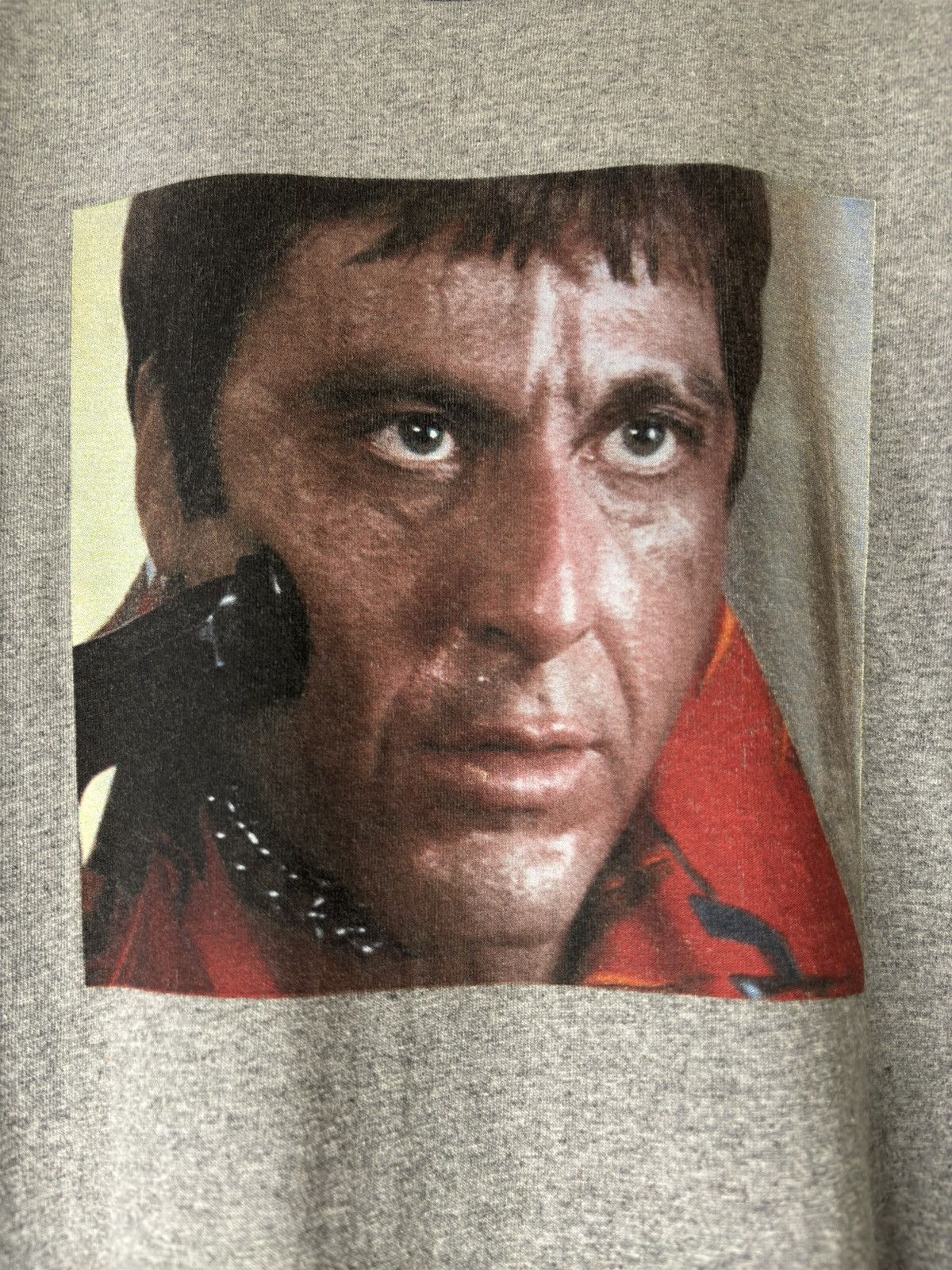 Supreme Supreme x Scarface Shower Tee - Heather Grey FW17 Size US M / EU 48-50 / 2 - 2 Thumbnail