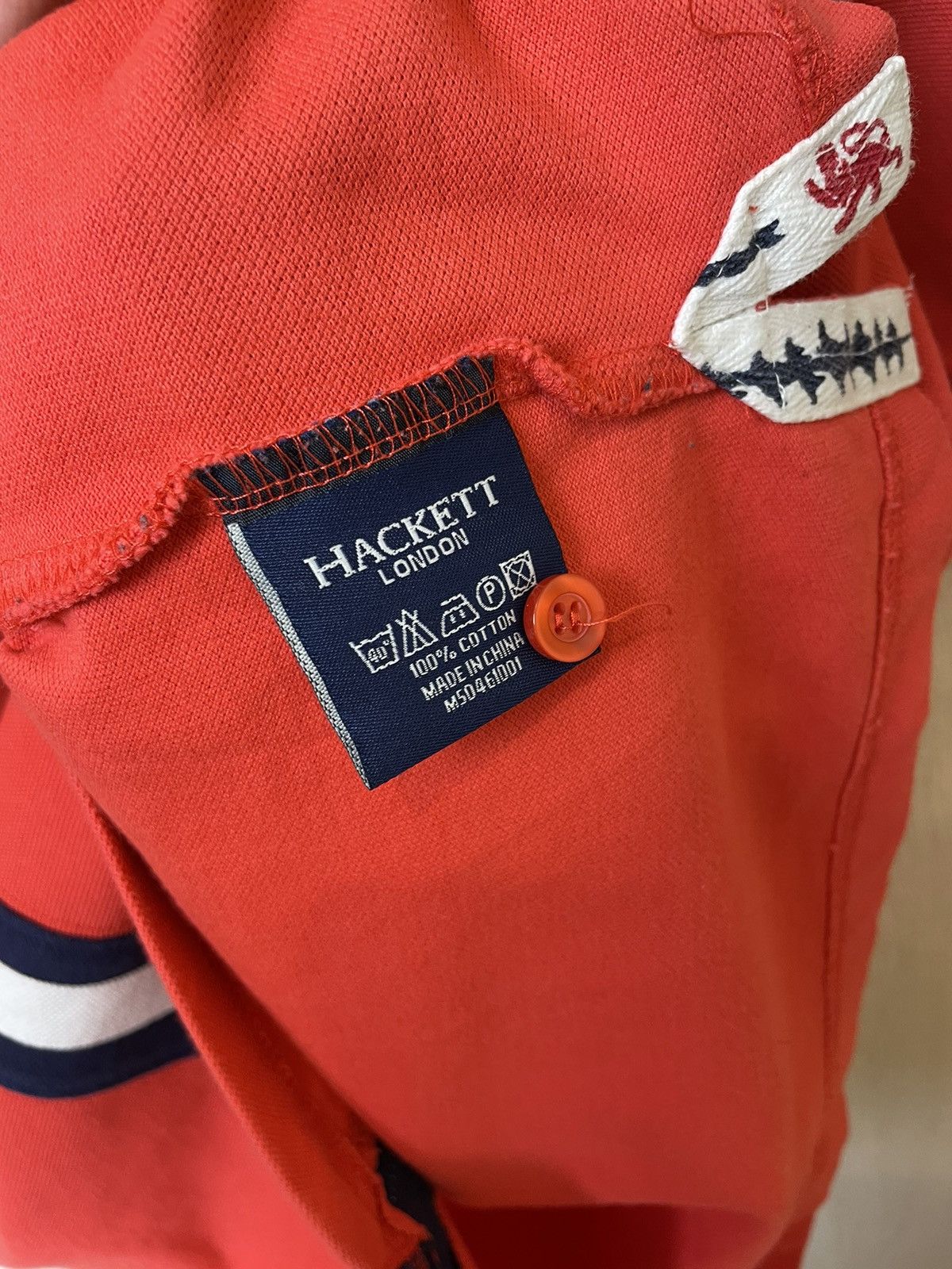 Hackett Cambridge Oxford Hackett London Pink Polos Tshirt Size US L / EU 52-54 / 3 - 10 Thumbnail