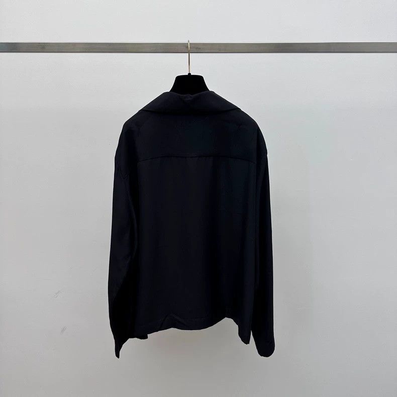 Loewe LOEWE Black pocket logo shirt Size XS / US 0-2 / IT 36-38 - 3 Thumbnail