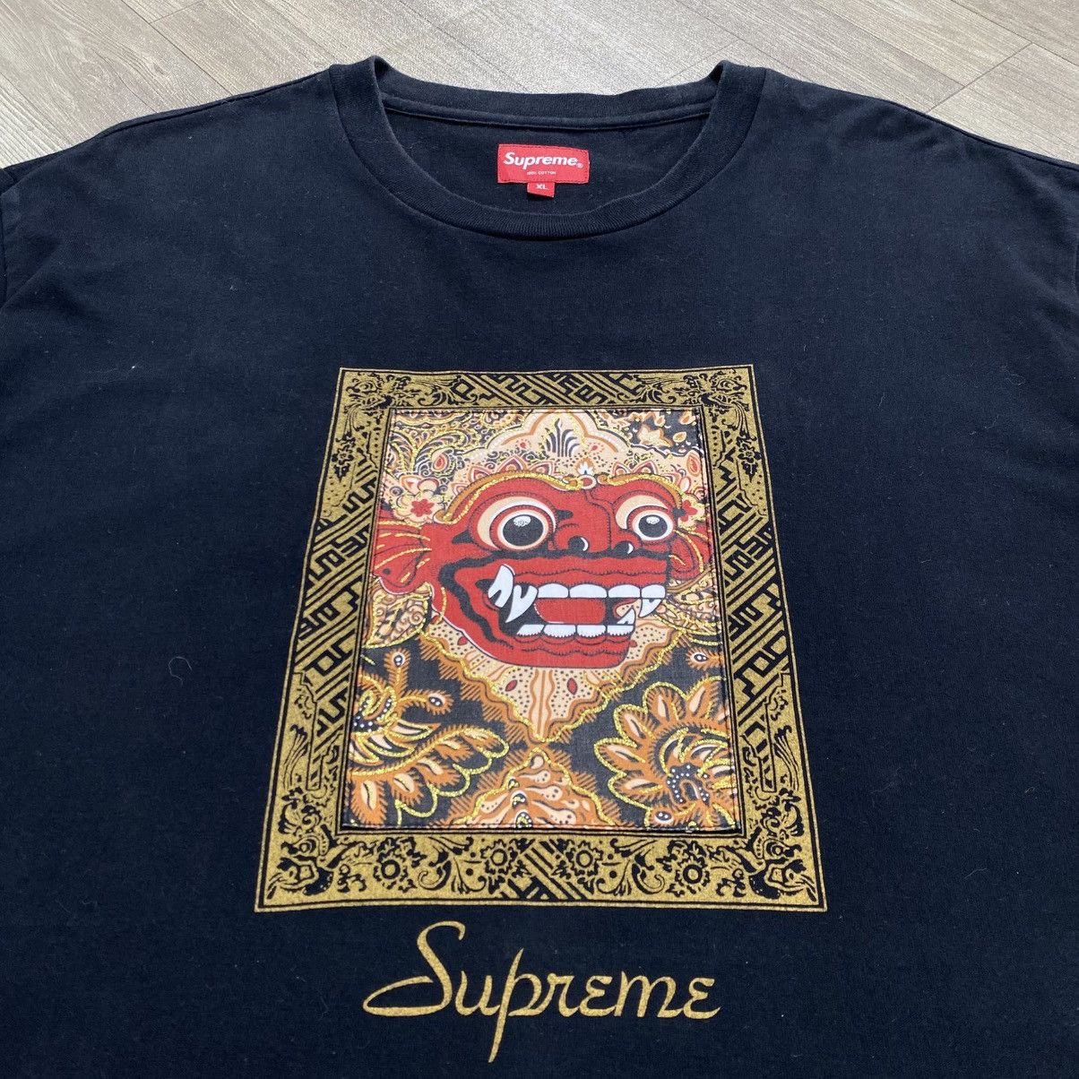 Supreme SS21 Supreme Barong Patch S/S Black Tee Size US XL / EU 56 / 4 - 3 Thumbnail