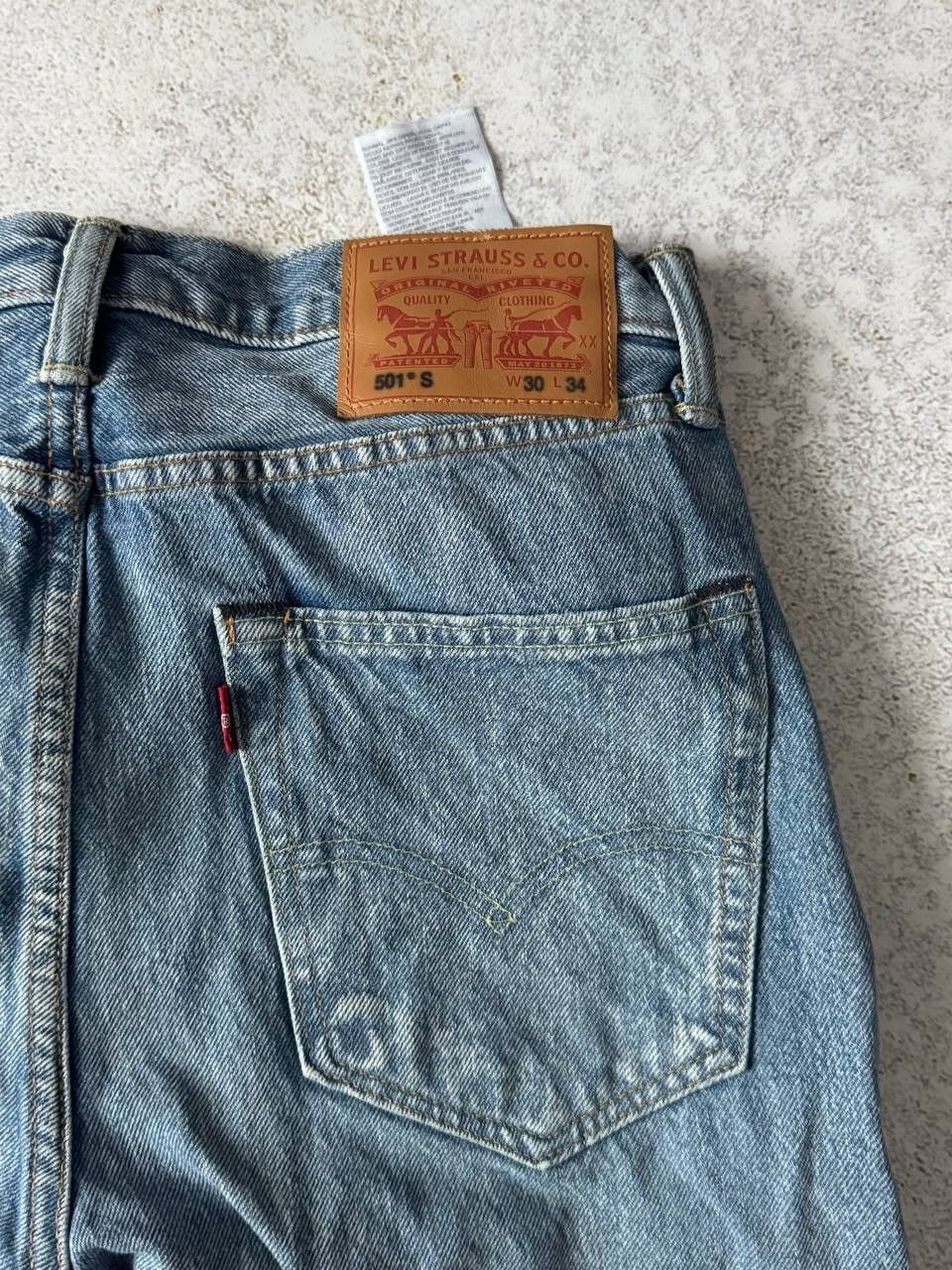 Levi's × Levi's Vintage Clothing × Vintage Vintage Levi’s 501 Washed Blue Denim Pants USA Y2K Rare Item Size US 34 / EU 50 - 2 Thumbnail
