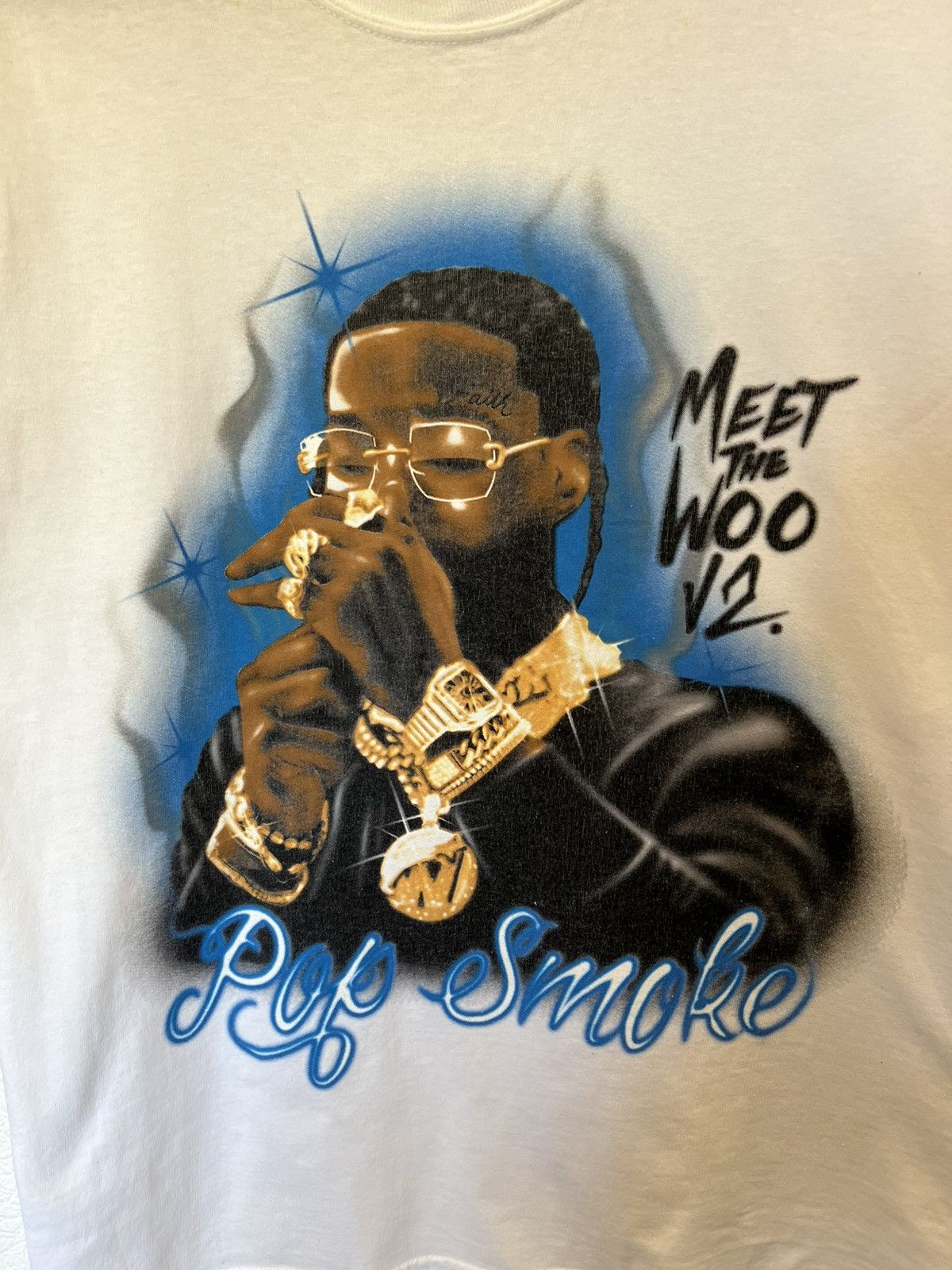 Other Pop Smoke Meet The Woo Vol.2 Tee T shirt Size US M / EU 48-50 / 2 - 2 Thumbnail