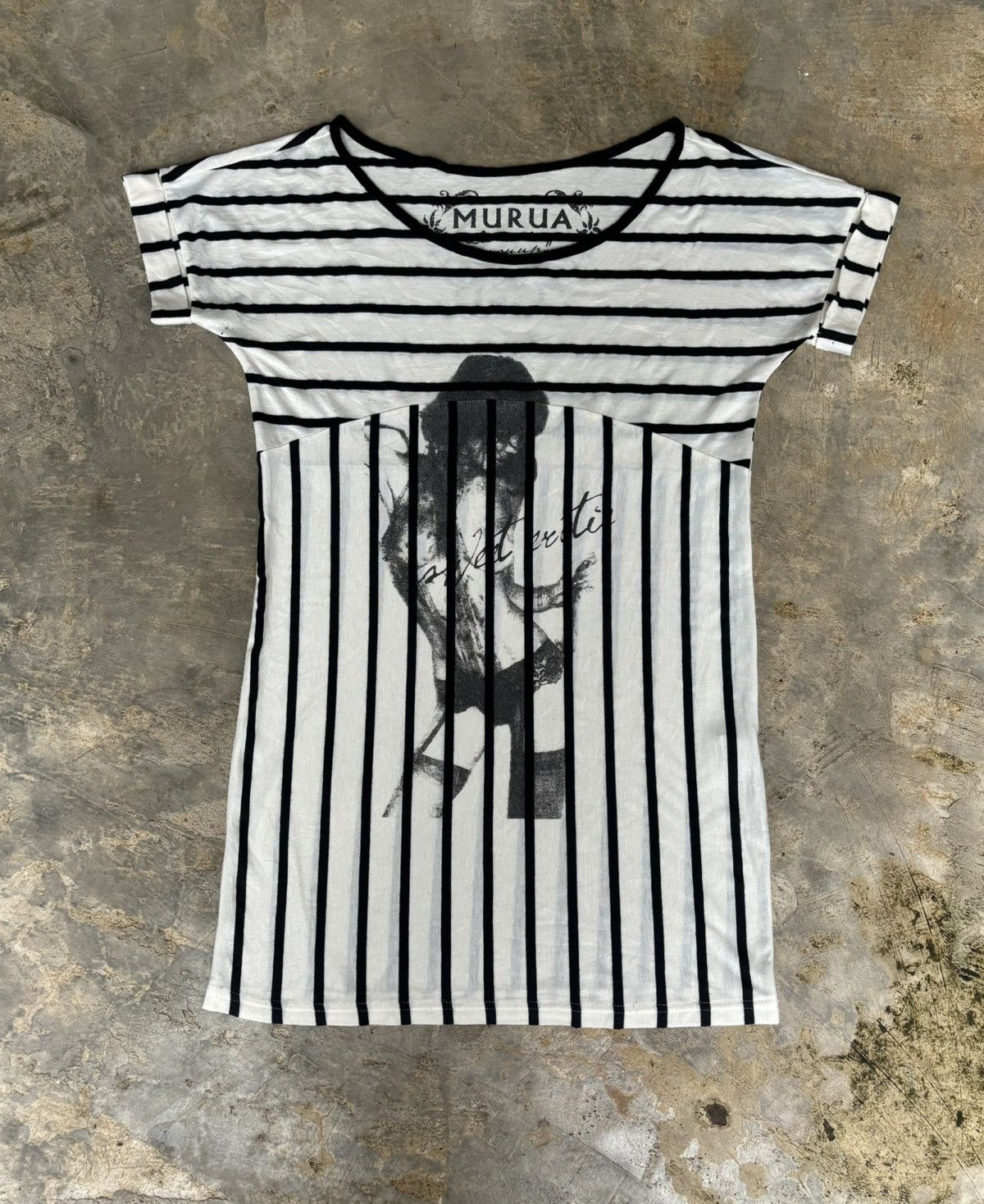 Hysteric Glamour Y2k Opium Marua Stripe Hysteric Style Tshirt Size ONE SIZE - 1 Thumbnail