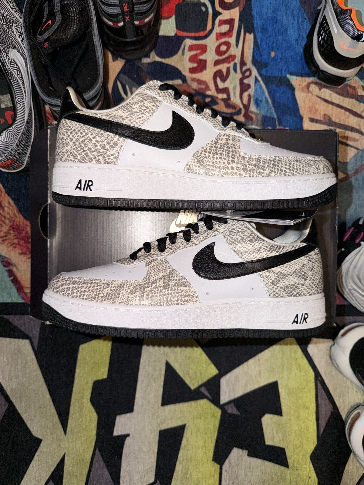 Nike Air Force One “AF1” Cocoa Snake!! Size US 9.5 / EU 42-43 - 1 Thumbnail