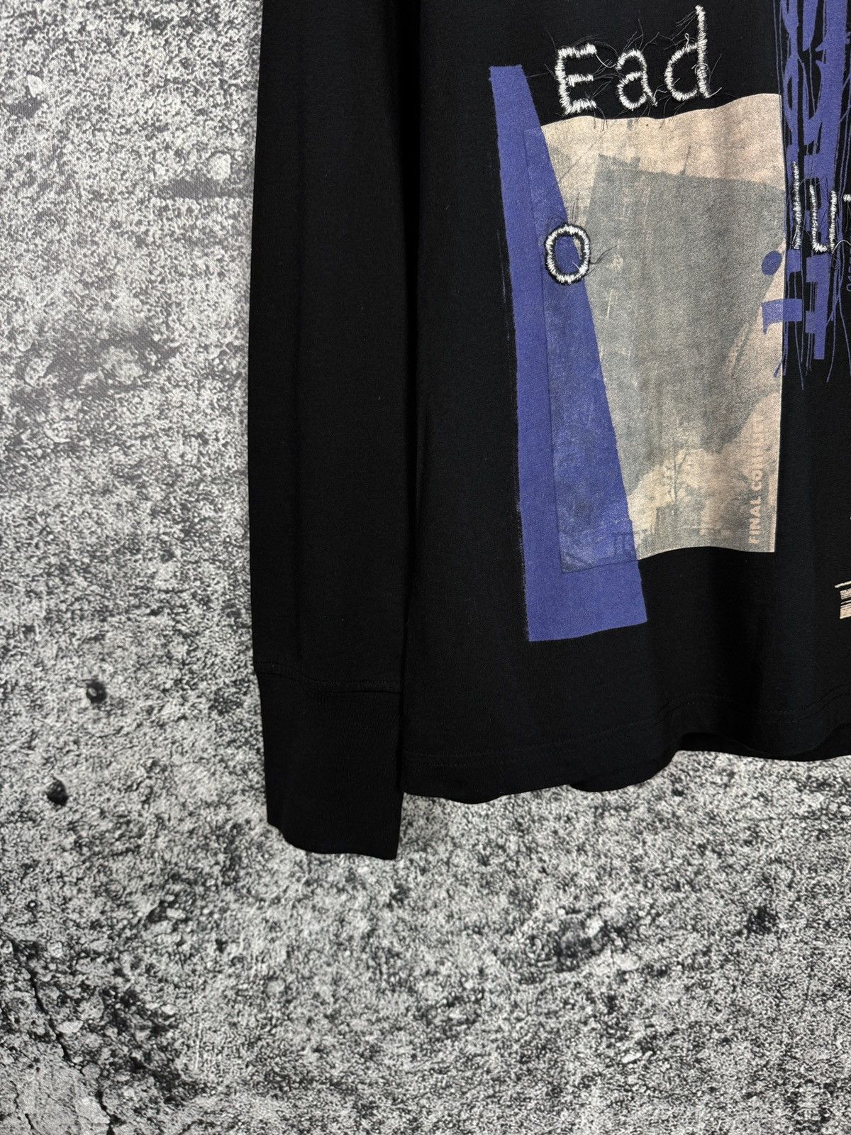 Diesel Men’s Diesel Long Sleeve Graphic T-Shirt Black Size XL Size US XL / EU 56 / 4 - 4 Thumbnail