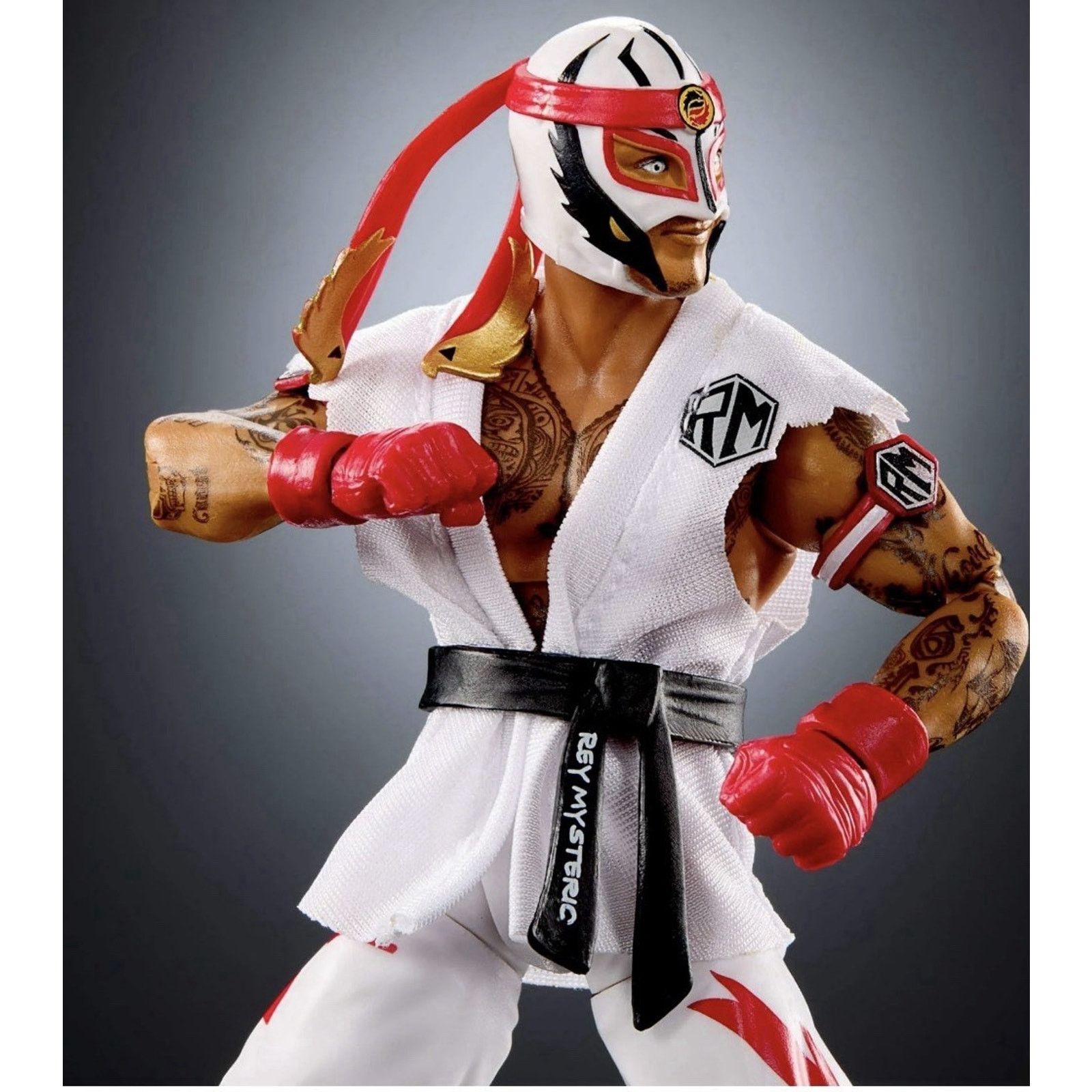 WWE 2026 WWE Elite X Street Fighter Figures Complete Set Wave 1 Size 28 - 5 Thumbnail