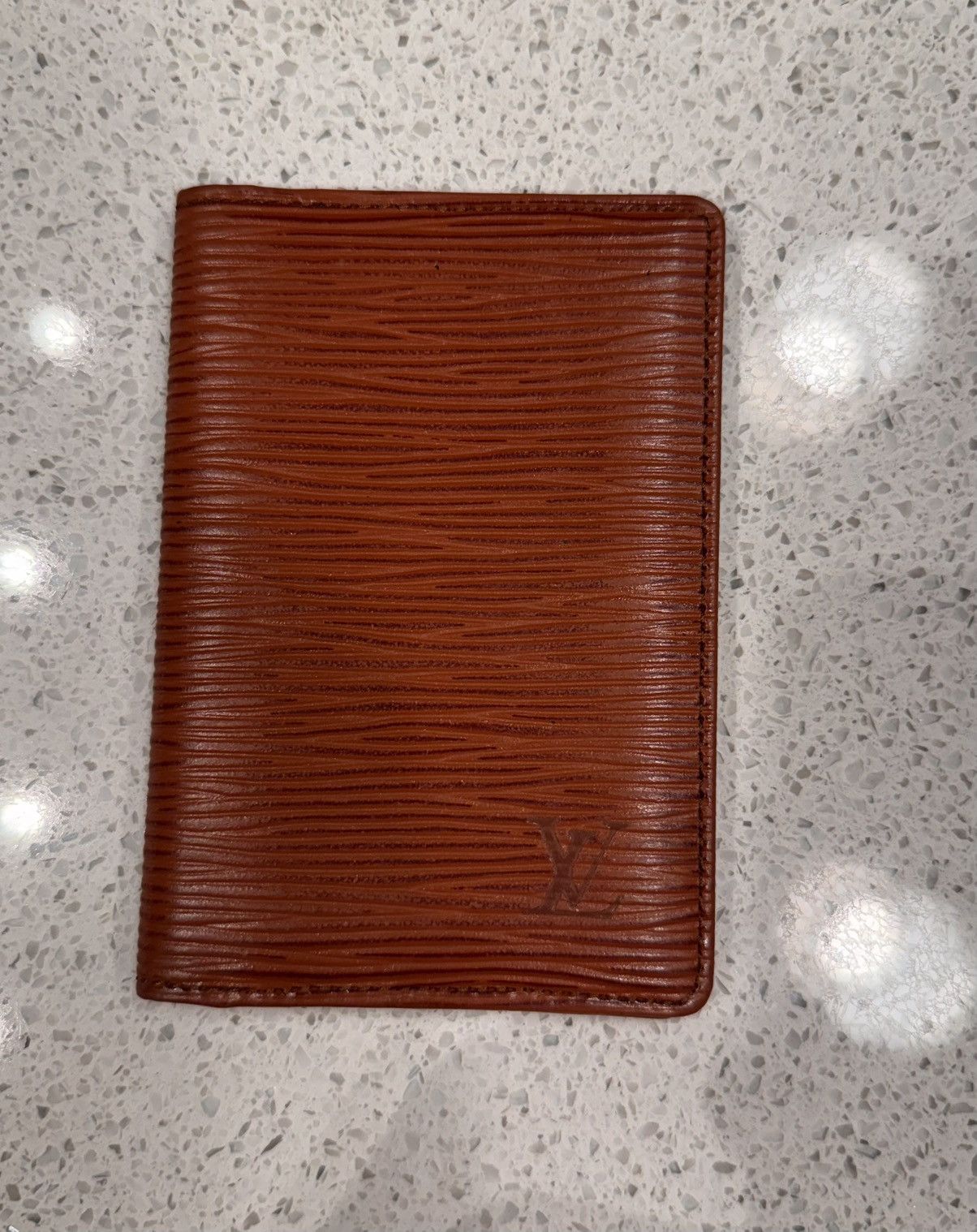 Louis Vuitton Beige Epi Leather Pocket Organizer