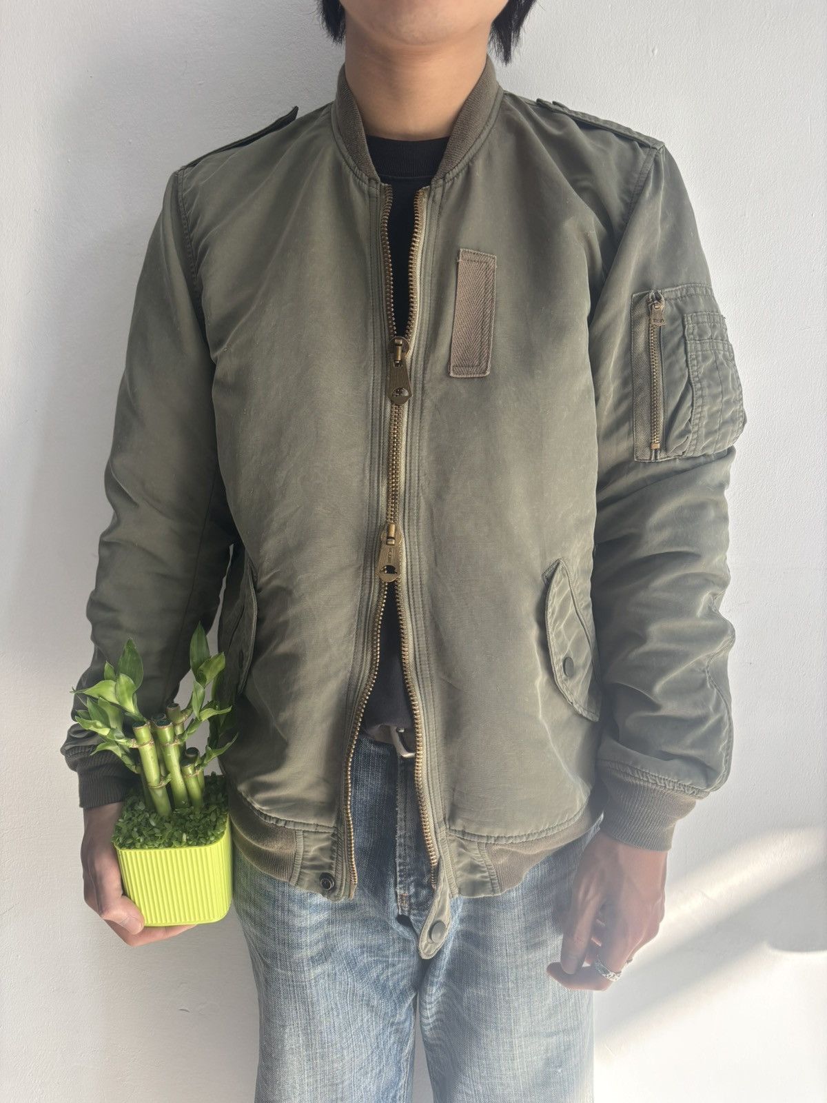 Remi Relief Remi Relief golden state field military bomber jacket Size US S / EU 44-46 / 1 - 1 Thumbnail