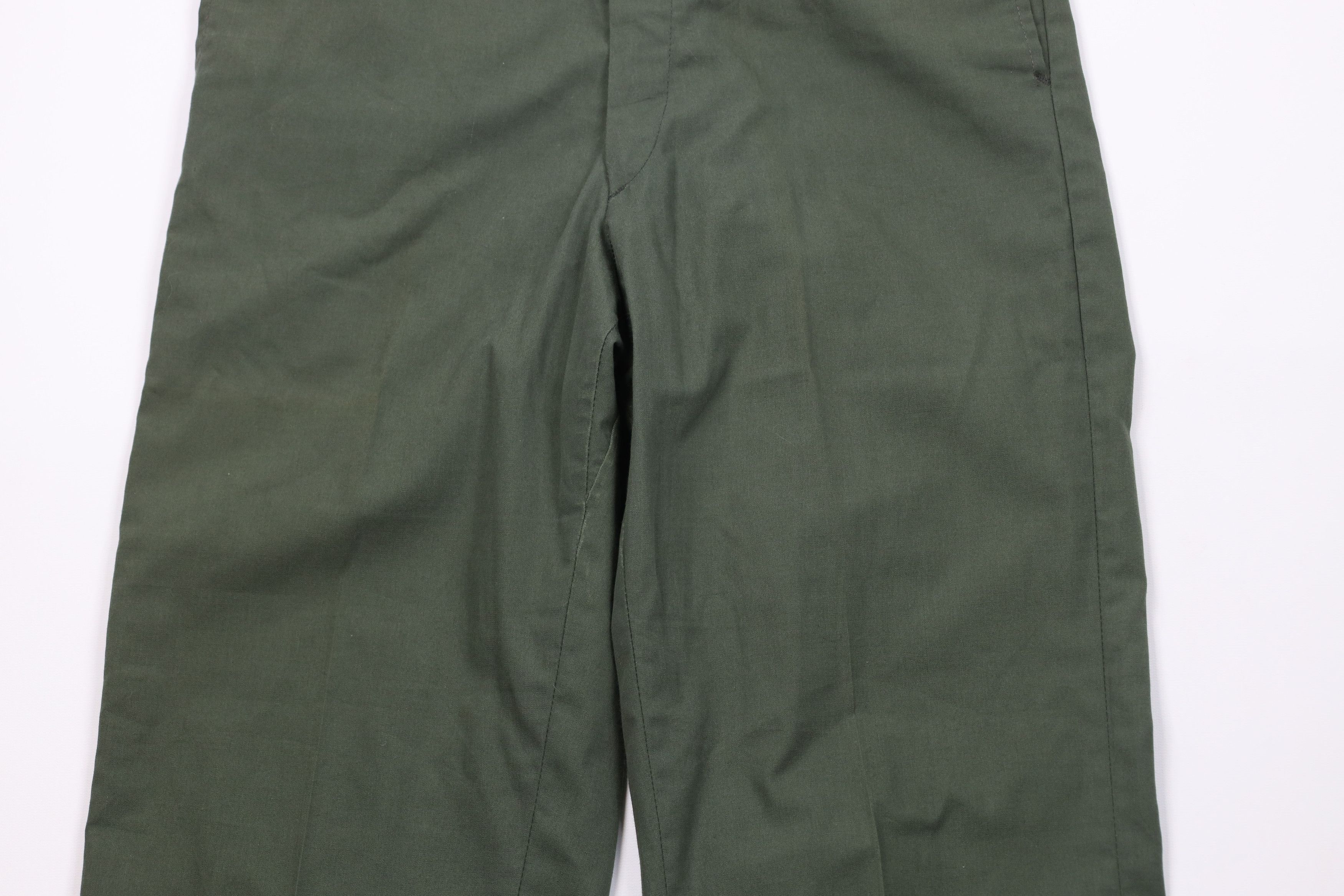 Vintage Vintage 60s Streetwear Wide Leg Chino Pants Green USA Size US 34 / EU 50 - 3 Thumbnail