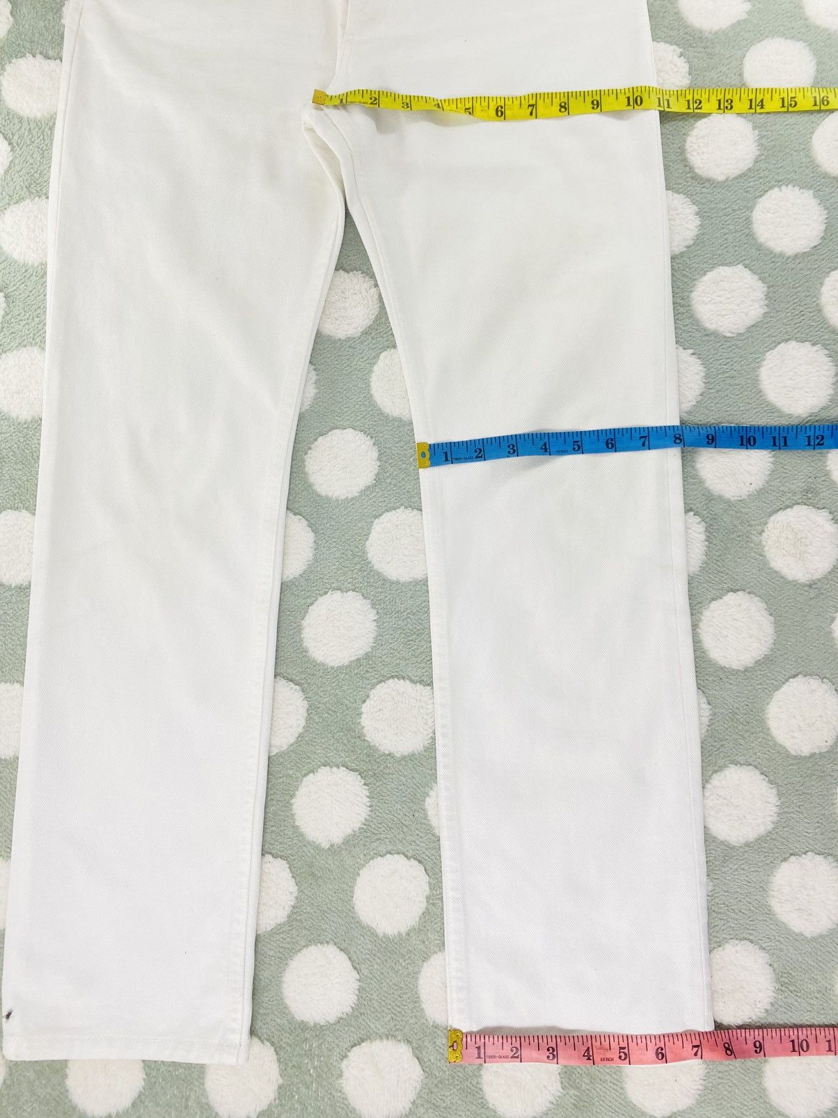 Helmut Lang Helmut Lang White Jeans Size US 30 / EU 46 - 5 Thumbnail