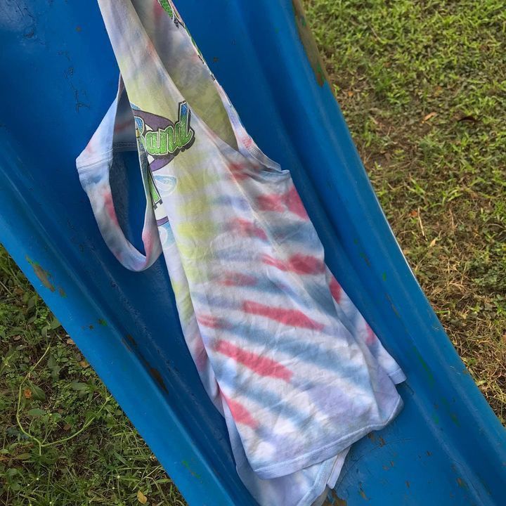 Band Tees × Vintage Vintage Tie Dye Tank Top Tie Dye Dave Matthews band Size US M / EU 48-50 / 2 - 5 Thumbnail