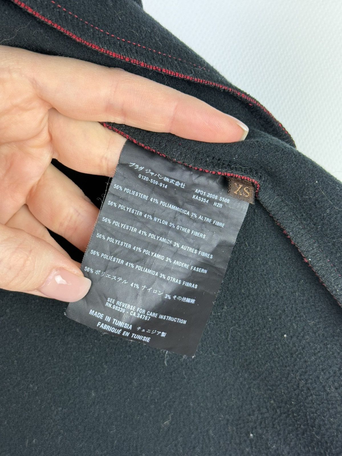 Prada Prada Milano Ladies Vintage Soft shell Windbreaker Jacket Size XS / US 0-2 / IT 36-38 - 22 Thumbnail