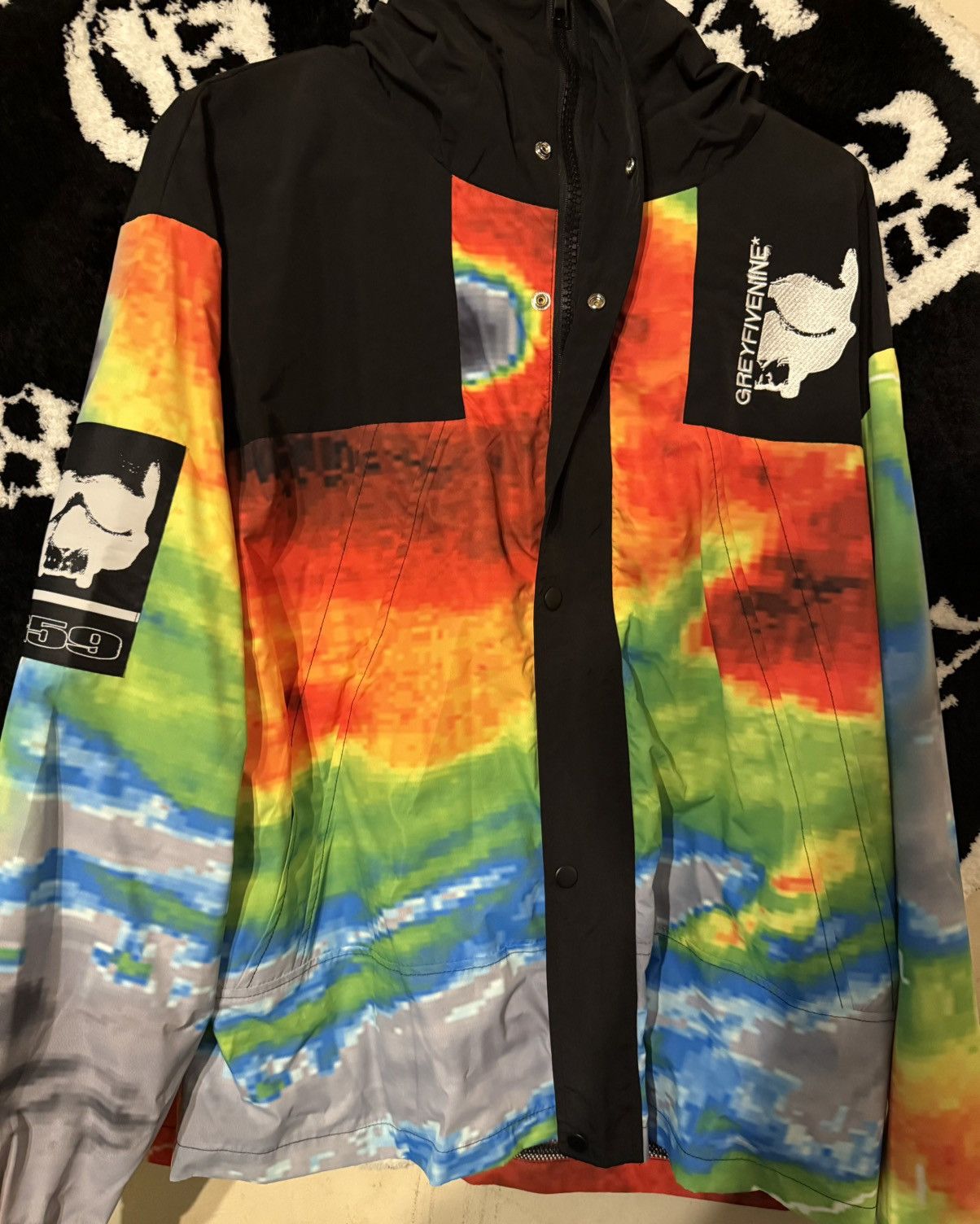 G59 Records G59 Unisex storm shell windbreaker Size US M / EU 48-50 / 2 - 1 Thumbnail
