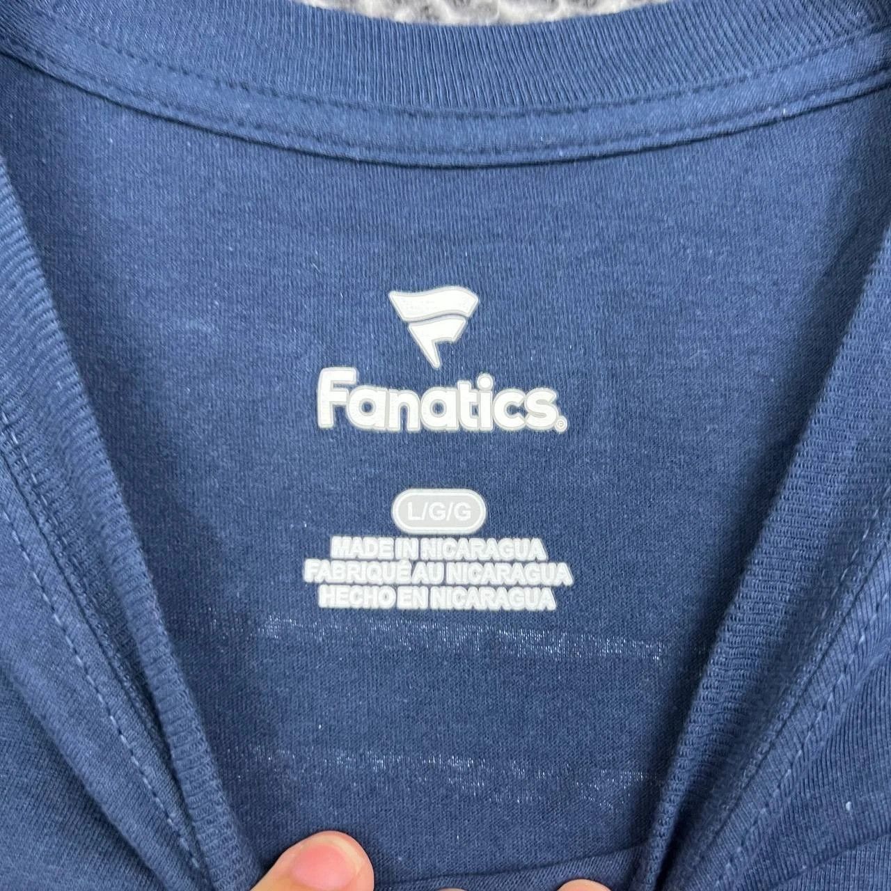 Other Seattle Seahawks Shirt Men Blue Short Sleeve Crew Neck New L Size US L / EU 52-54 / 3 - 4 Thumbnail