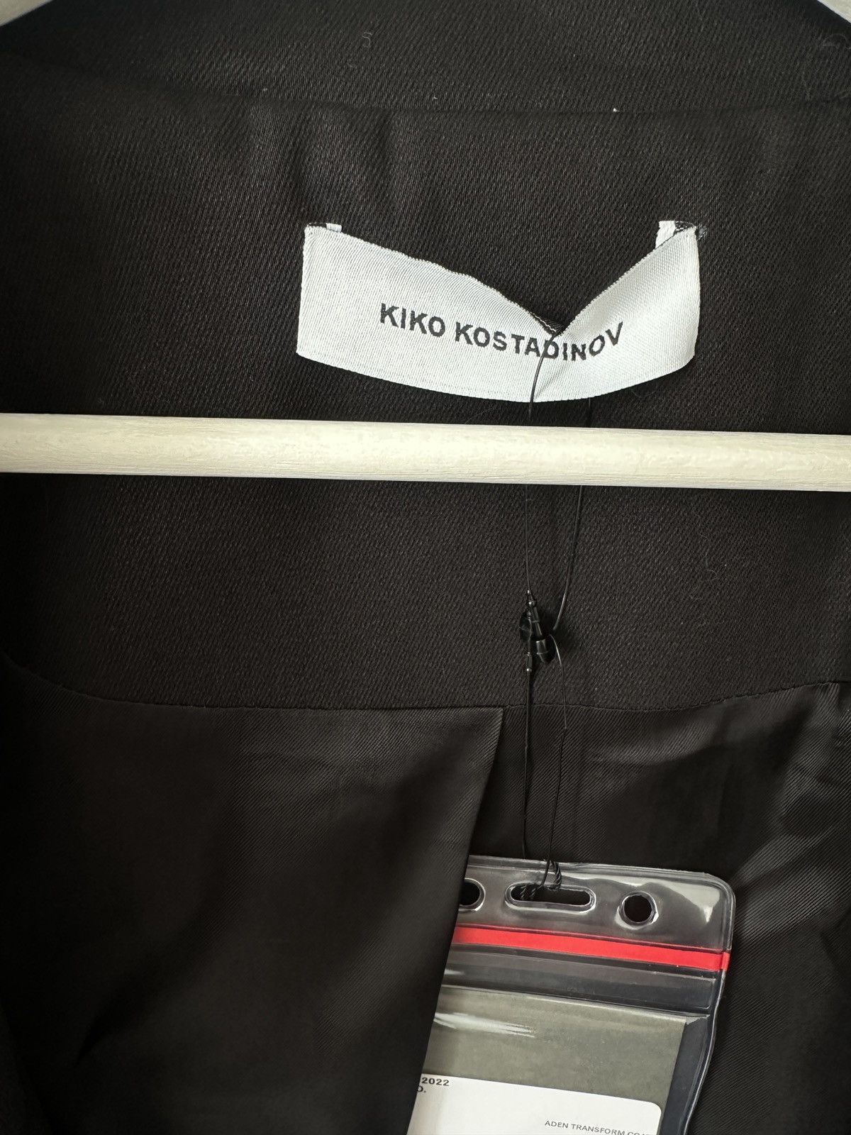 Kiko Kostadinov Kiko Kostadinov Aden Transforming Coat, Black/Blue, 50 Size US M / EU 48-50 / 2 - 5 Thumbnail