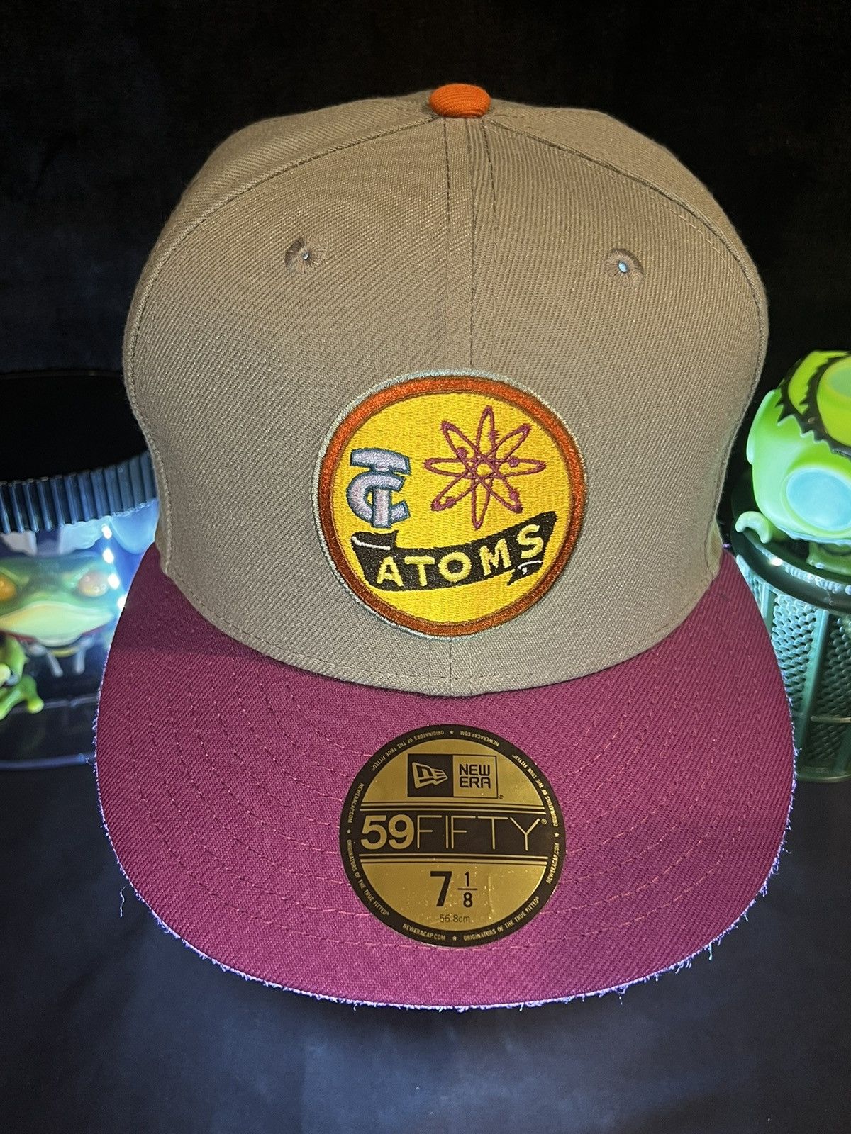 New Era 🧢 7-1/8 | TRI-CITY ATOMS 