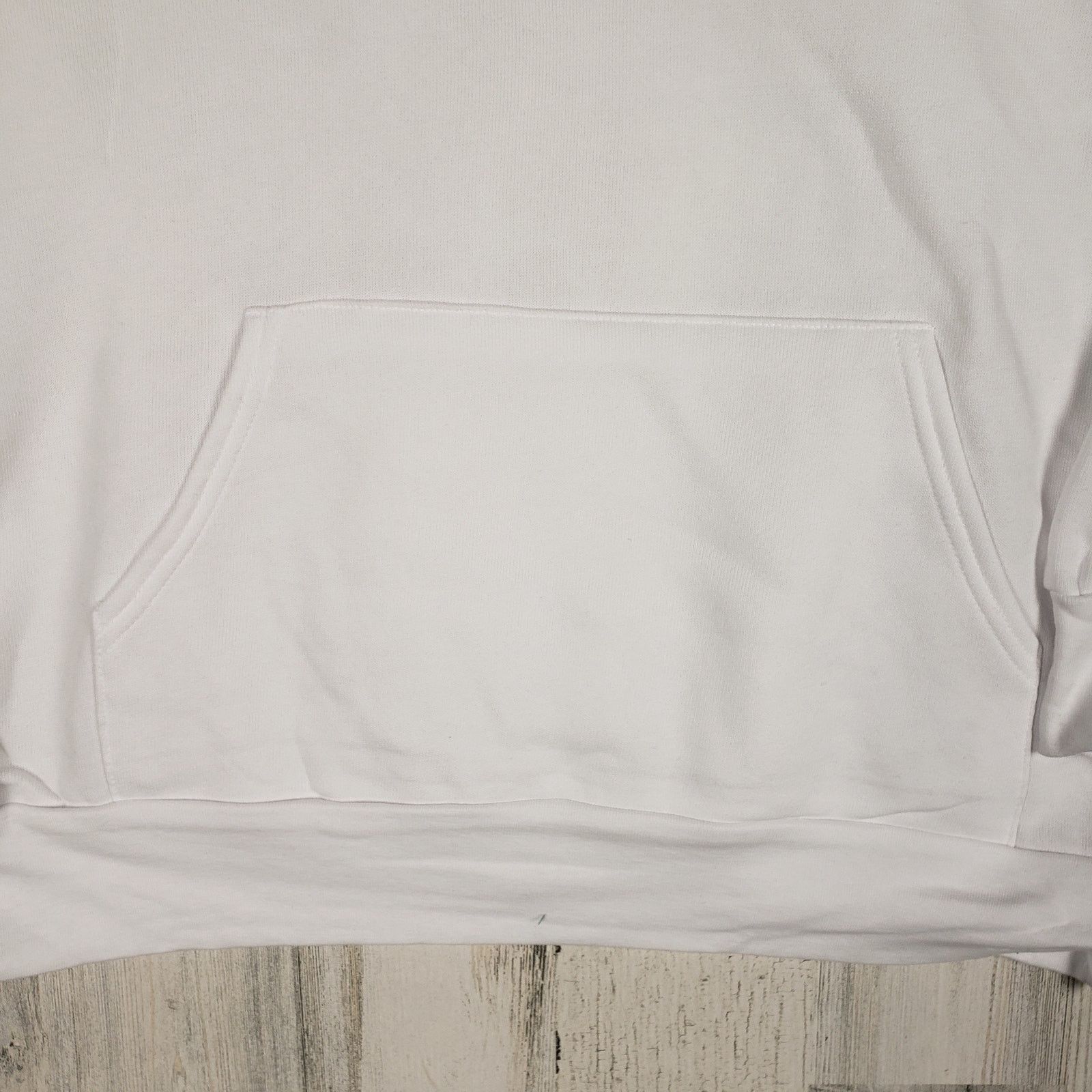 Other NWOT Bella + Canvas White Fleece Pullover Hoodie Size XS Size XS / US 0-2 / IT 36-38 - 4 Thumbnail