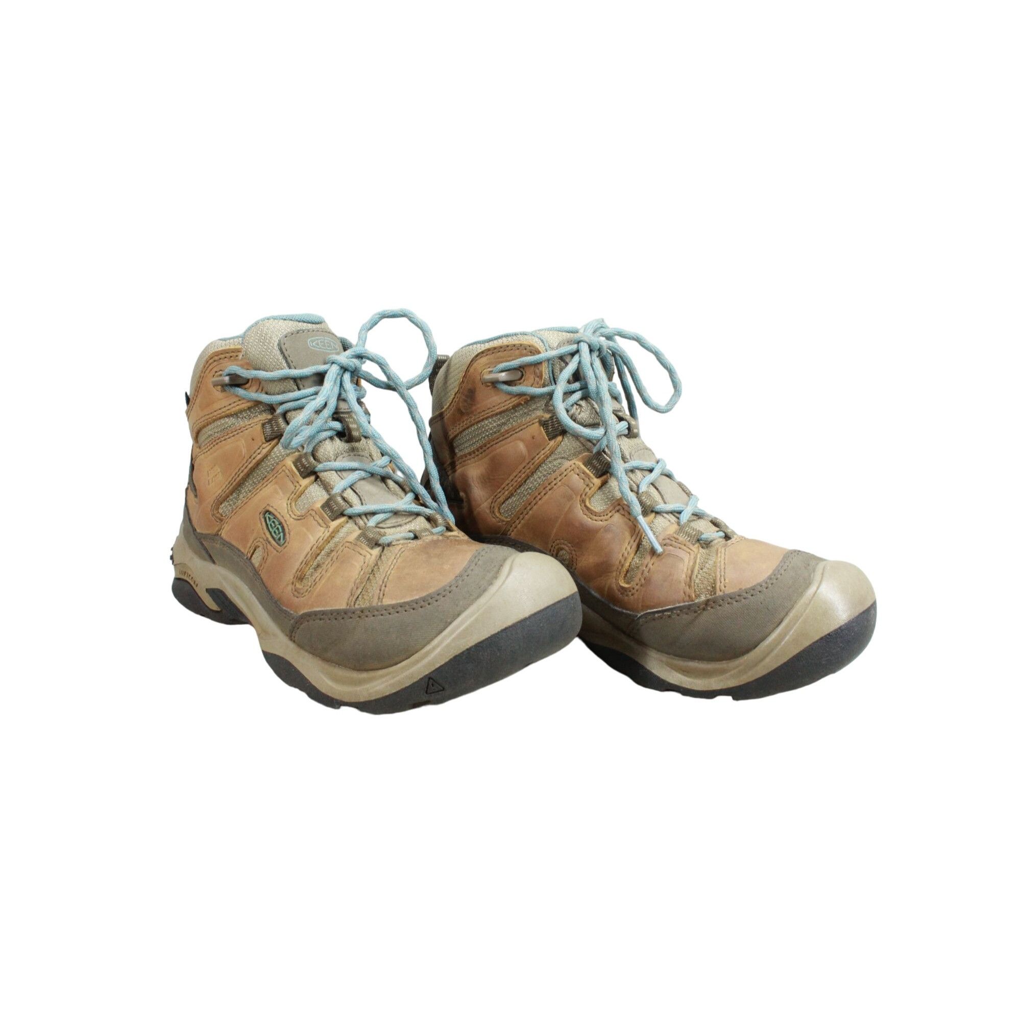 KEEN Keen Circadia Waterproof Hiking Boots Leather Fabric Size 6 Size US 6 / IT 36 - 4 Thumbnail