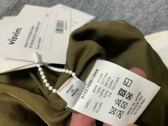 Visvim VISVIM 22SS STRABLER III DOWN VEST PEERLESS-2506 Size US L / EU 52-54 / 3 - 7 Thumbnail