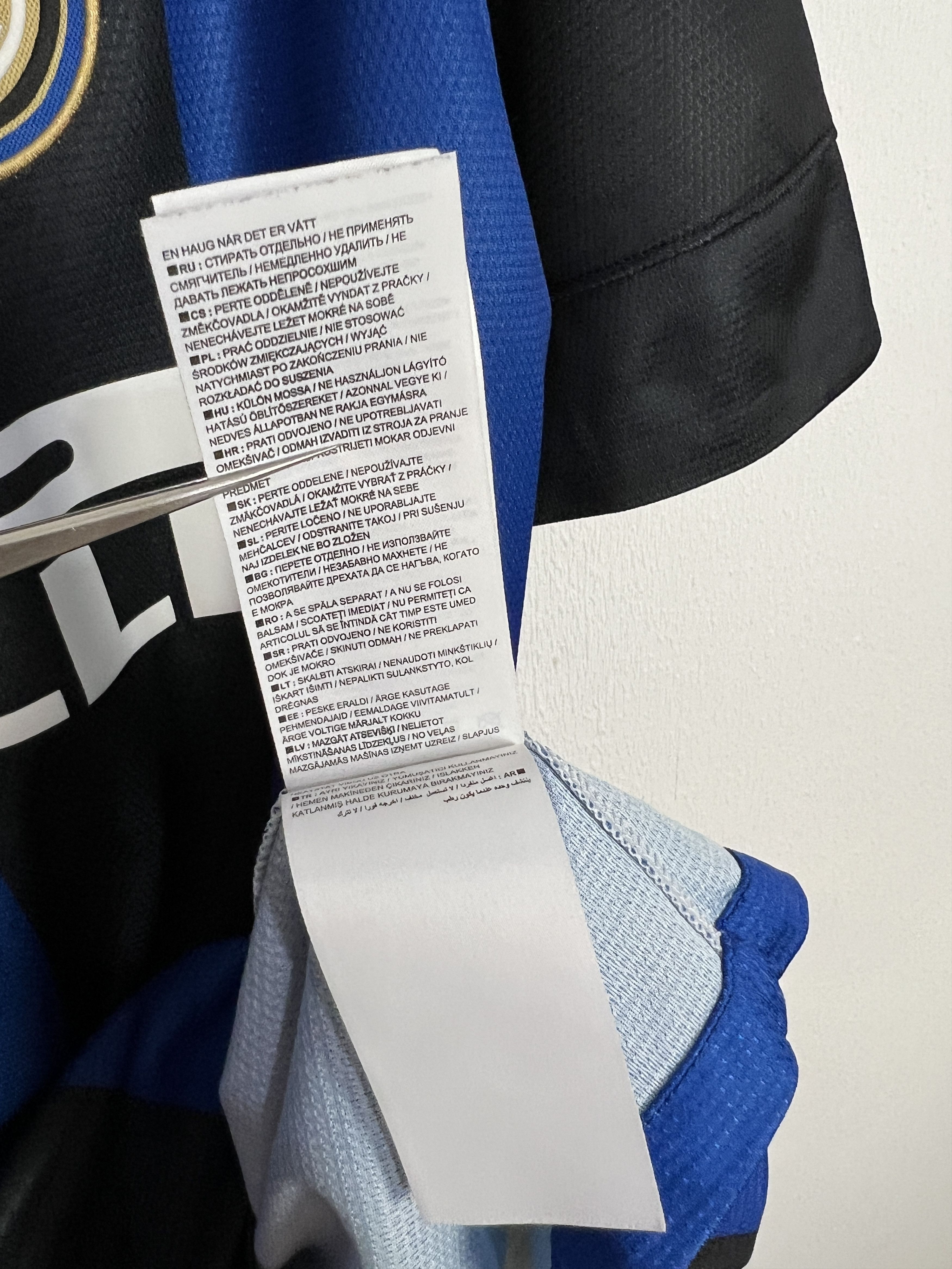 Nike Inter Milan Home football shirt 2012 Soccer Nike Maglia Size US XL / EU 56 / 4 - 9 Thumbnail